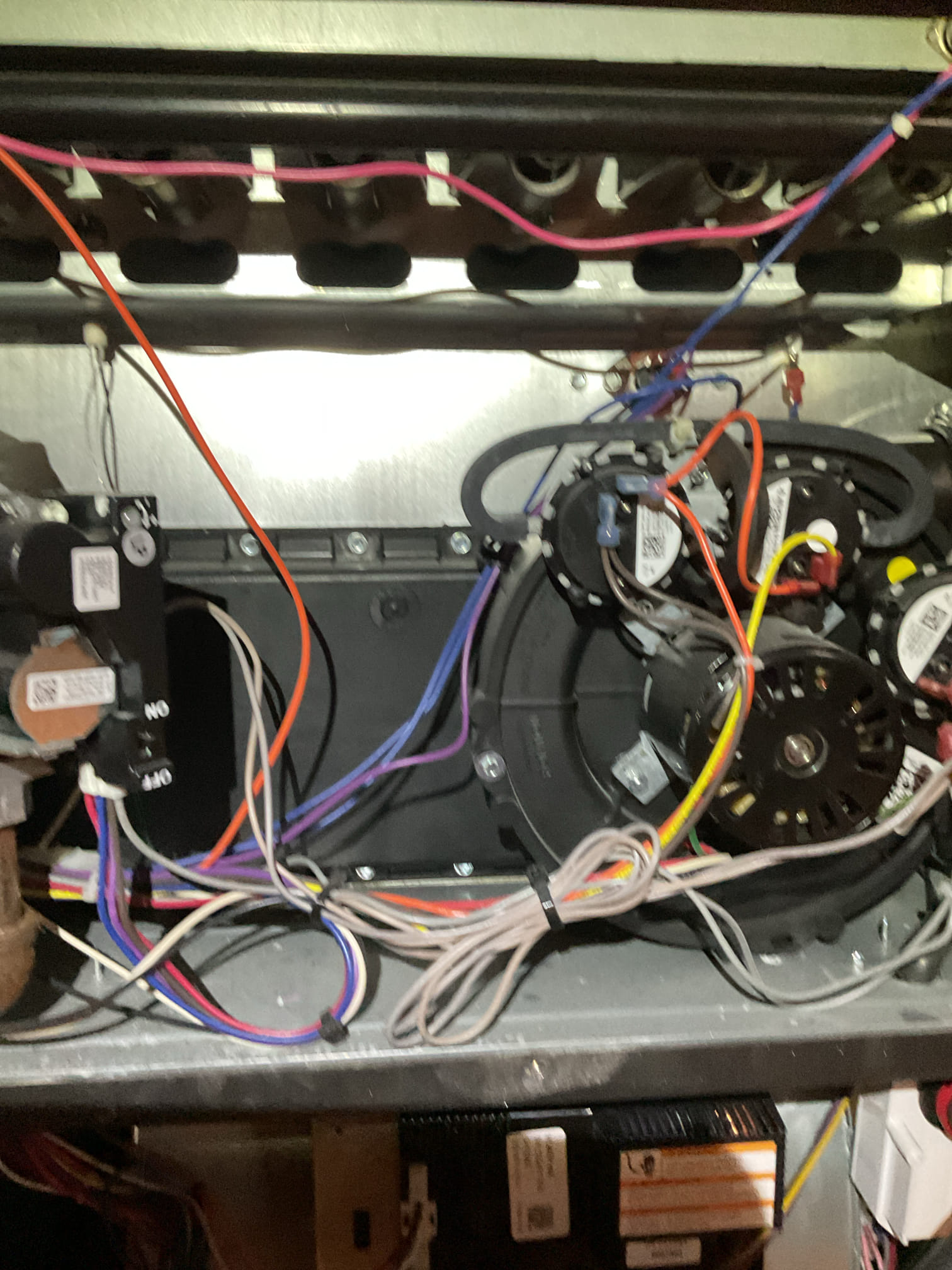 1 heat tune up under plan. 1st visit. No charge. Filter size (2) 16x20x1 

3/11/26 Dan 

I arrived to the customers home to service their 1 yr old 95% Amana gas furnace system. 
I started with checking the air filters and replaced , the filter size is (2) 16x20x1. I checked all my electrical connections and voltages. I inspected and tested the  burners , flame sensor and the igniter. I water tested all tubing and hoses and inspected the collector box . I inspected the exhaust and fresh air pipe for restrictions and bellies. I inspected the inducer and the blower motor operation. I checked and tested for combustion and took temp rise splits at the return and the supply. Everything is running fine at this time of service. 