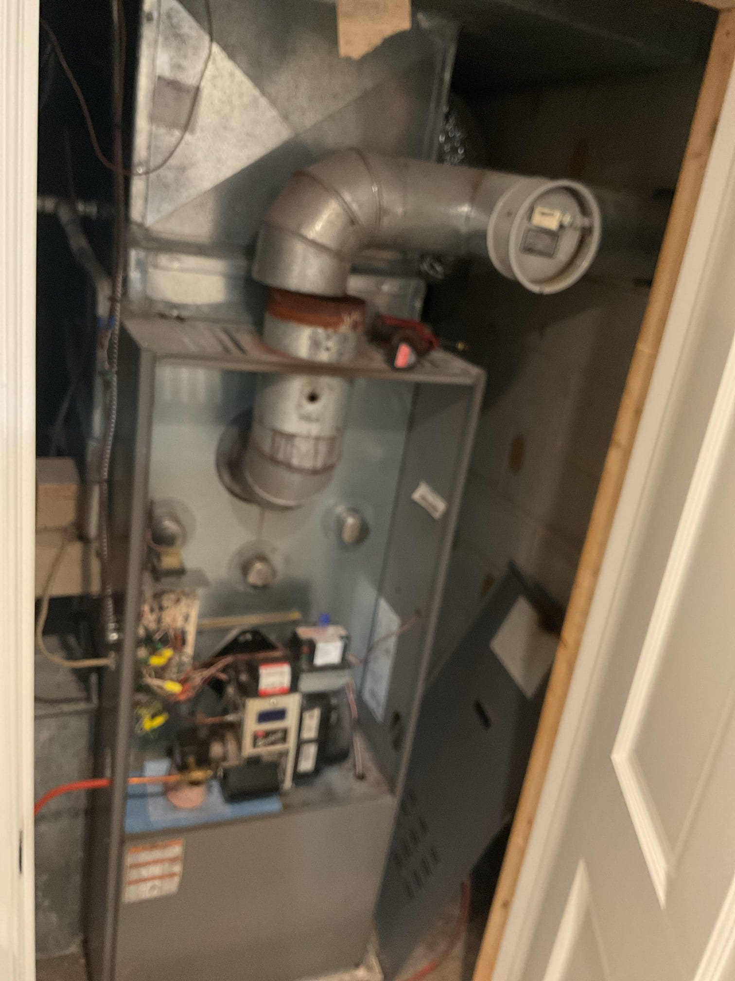 Luis 3-11-26 performed oil heater tune up 2008 Lennox heater, three trane heat pump from 2019 and Mitsubishi ductless. (2) 413 filter, (1) 212 and (1) 201. Humidifier for addition unit is off for season will need service in fall 2026. (It could be added to thermostat it has extra wires) 

Performed oil heater tune up on Lennox oil heater with af11 burner, test system operation before tune up. I noticed some noise coming from burner. Fuel pump has some oil drops under pump seals.  System came on and run for few minutes, I proceeded with tune up. Check all electrical connections and components, clean heat exchanger and flue pipe. Flue pipe is about 18 feet long to chimney base. Most of the piping is heavily corroded. And some of the fittings are starting to disintegrate. Replace oil filter and nozzle. After cleaning cycle furnace performed combustion and smoke test ok. Replace 213 filter. Inspect oil tank and fuel gage, I noticed corrosion on nitro, of the tank. And gage not working prop