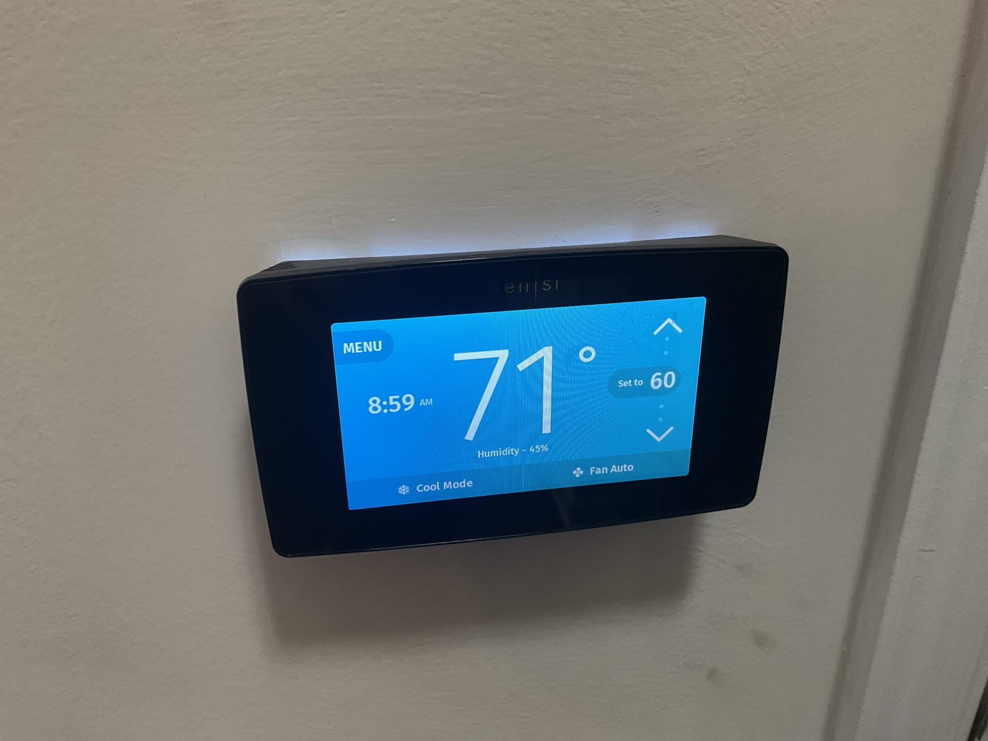 3/12/26
 Found system completely frozen when we arrived. Found cover off air handler and system was running in cooling mode. Let tennet know that the system needs to thaw. Found also that when giving the system a fan only call, found 24v between c&g, found control board not sending 24 v to blower motor. Provided estimate to replace indoor control board. They may be further issues once system unthaws. Need to return to further diagnosis. 