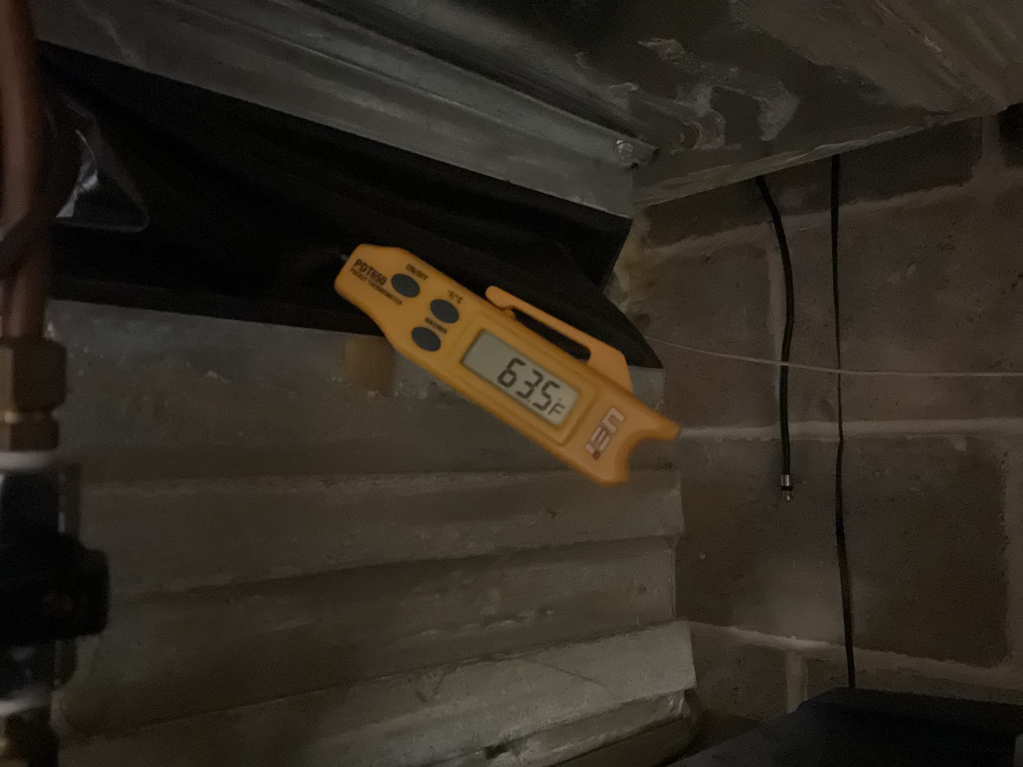 3/13/26. Found breakers turned off on air handler when I arrived. Explained to homeowner that on an American standard system when the breakers show green that means it’s safe to work on ( which is the way they were when I arrived). Red means caution. Turned breakers on at air handler and tested operation. After resetting found 2019 heat pump locked out on defrost board on a code (2) shorted or out of range coil sensor. Tested coil sensor and found it to be 924 ohms, it should be around 33,000 ohms at 33 degrees. Recommended replacement of defrost board and sensors. Called distributor got pricing on parts. Homeowner paid in full for repair. 
