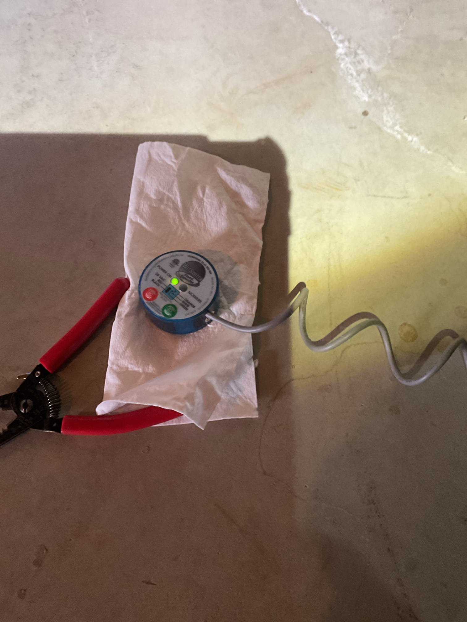 I arrived for a no heat water in the secondary pan . Found the wet switch was tripped causing the furnace to shut down. I reset the safety switch and let the furnace run for a bit to see where the water was coming from. Eventually found the water was leaking from the humidifier and running down the 1/2 tubing into the secondary pan. I quoted out for a humidifier service and replacing his 1/2 inch clear tubing. The customer approved the work. I started with cleaning the humidifier and replacing the humidifier water panel #35 , and cleaned out the frame that holds the panel. I then removed the clogged 1/2 tubing and replaced with new. I turned the system back on and began testing the humidifier and the furnace operation. No more leaks. Everything is back up and running again. I collected for my diagnostics and collected for humidifier service and the 1/2 tubing  repair. I also left an estimate for the customer for a contract for 189.00 for them to review. Total collected for tonight $420