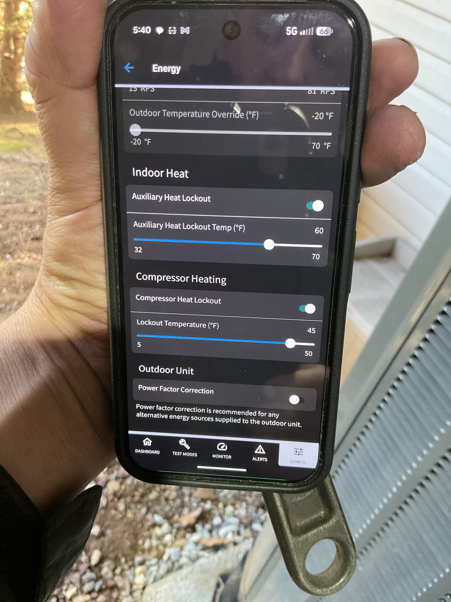 Issue was homeowner knocked Trane link Thermostat off the wall.
When I arrived I put outer frame back together put thermostat back into subbase and cycled power off and on to the thermostat.
Initially the display was fine but interface wasnot. Was not responding to touching and eventually screen went blank altogether. 
The app however is still working to control the system despite the screen being blank.
Offered to replace the thermostat today. Homeowners elected not to replace and to use the app. 
Left estimate to replace Trane Link thermostat.

Homeowner agreed to plan membership and diagnostic.

Completed AC tune up 3 Ton Trane variable speed.

Replaced Aprilaire 413 filter provided by homeowner; was very dirty. Recommend replacing every 6 months. 
Indoor and outdoor coils in good condition 
Inspected wiring, controls, electric motors and components, system has surge protection
Measured temperature split and static pressure 
Inspected drains; cleared EZ trap

Assessed refrigerant ch