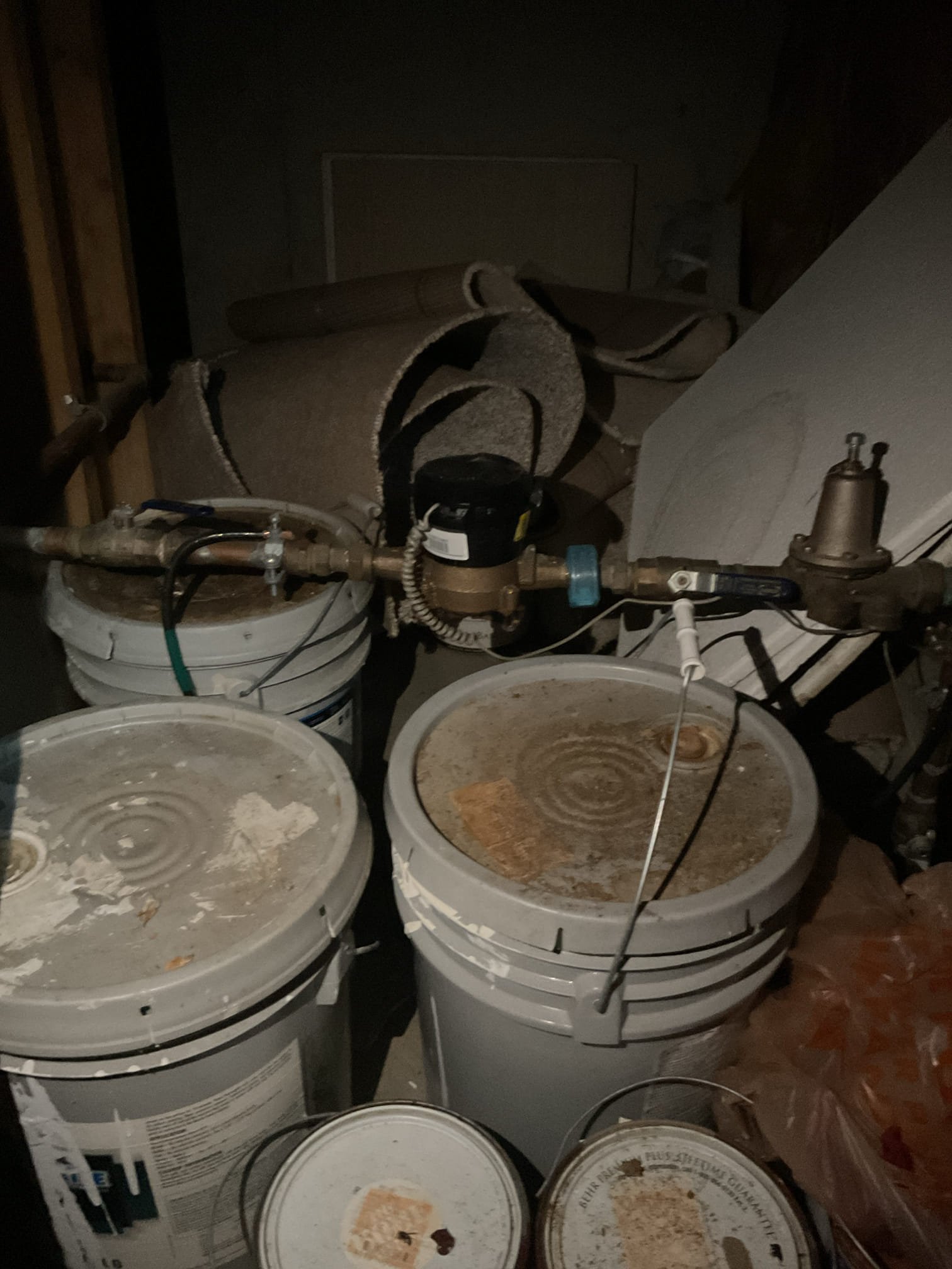 3/16/26. Performed water heater service on 2012 Bradford white power vented water heater. Drained 6 buckets of sediment water from tank. Inspected burner. Checked water pressure, found no expansion tank on existing water heater. Measured water temperature. Water heater is 14 years old , would recommend replacing at this time. Provided estimate. 