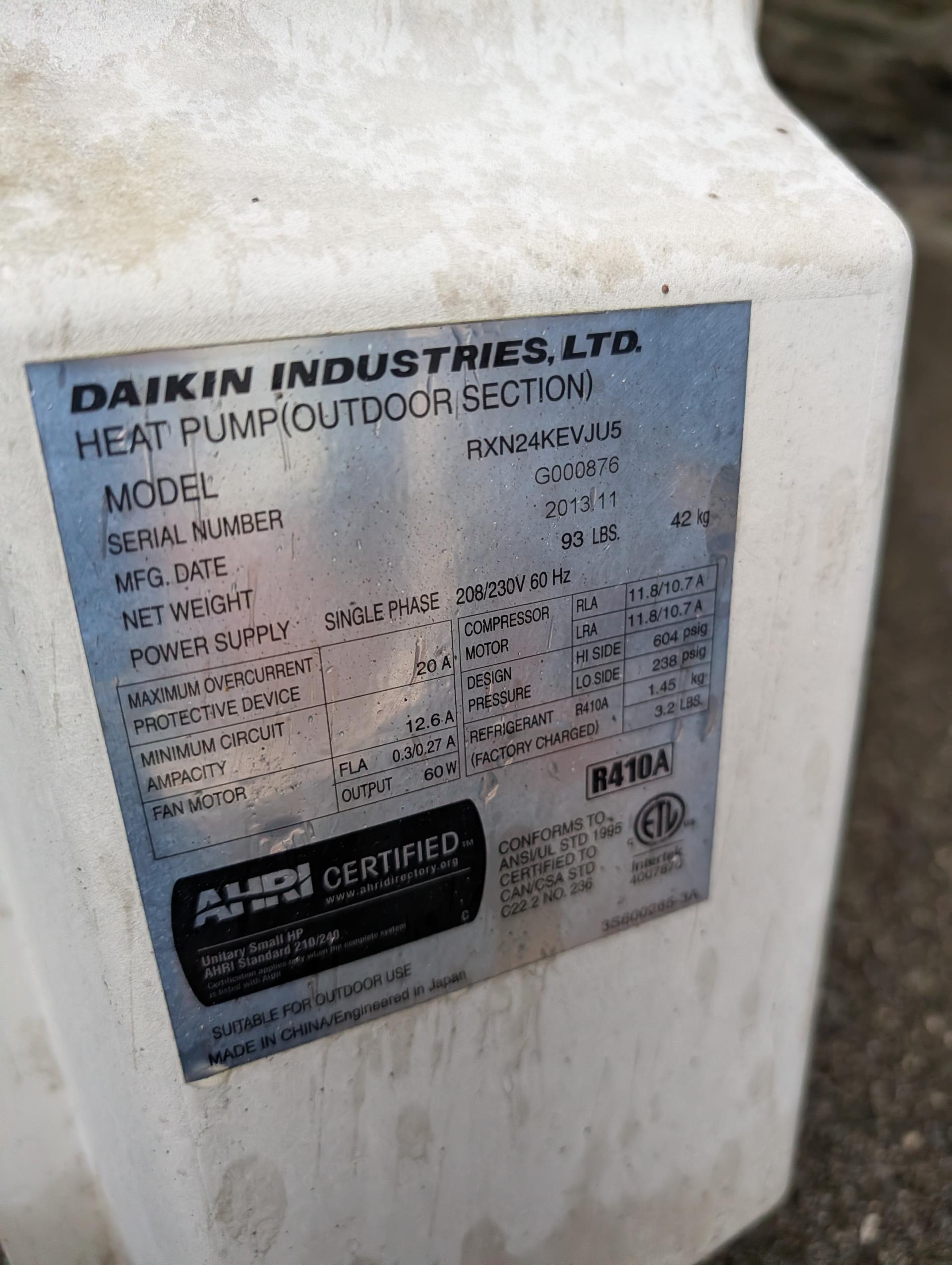 Completed heat tune up for 1 Minisplit.

The back unit is down and has been for years. We provided email estimate to replace the outdoor fan motor for this unit. 

Batteries for remote were missing. Put new batteries in
Cleaned washable filters for operational unit.
Measured temperature rise and temperature split,
Verified refrigerant pressures. 

System operating well at this time. 