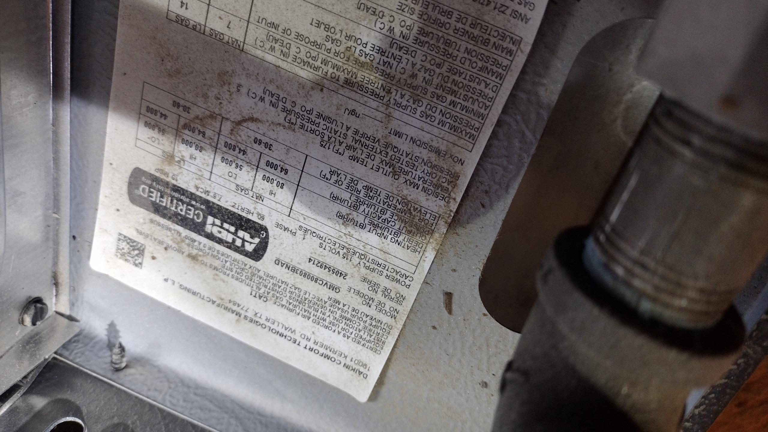 Luis 3-16-26 customer called in for no operation from the unit blank thermostat and unit does not come on at all. She recently had some work on on ductwork, they worked on unit and now unit does not come on. I checked system operation found neutral wire (transformer) disconnected from board. I connected terminal and unit came on test blower operation I do not hear any noise. Noise was probably addressed and during fixing the issue. The neutral wire came loose and got disconnected from terminal block.  I noticed unit does have any surge protection, unit has float style water protection, I provide estimate to add these water safeties. 