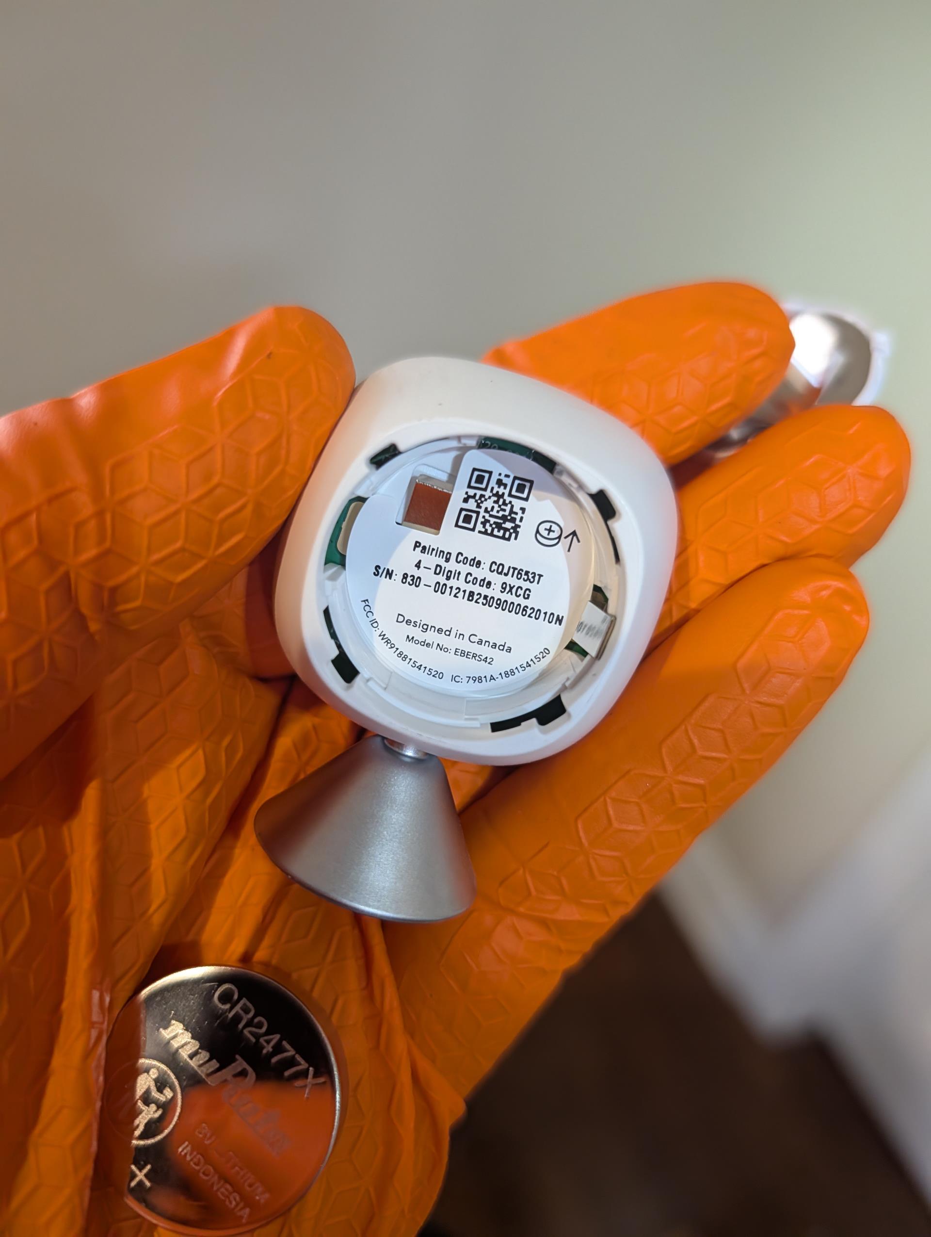 Multiple alerts for humidity and temperature sensor error on Ecobee thermostat. 
Thermostat was reading 84° at one point while I was here.
This thermostat was installed by Dibiase 12/31/25 so falls under Dibiase guarantee and manufacturer warranty,

Replaced Ecobee thermostat and subbase and configured. Gas furnace and AC system. 

Homeowner is committed to replacing the HVAC system. 
Was 34° outdoor temperature not a good time to do AC tune up. 

I tested system in heating and cooling (briefly). Operating well at this time. 