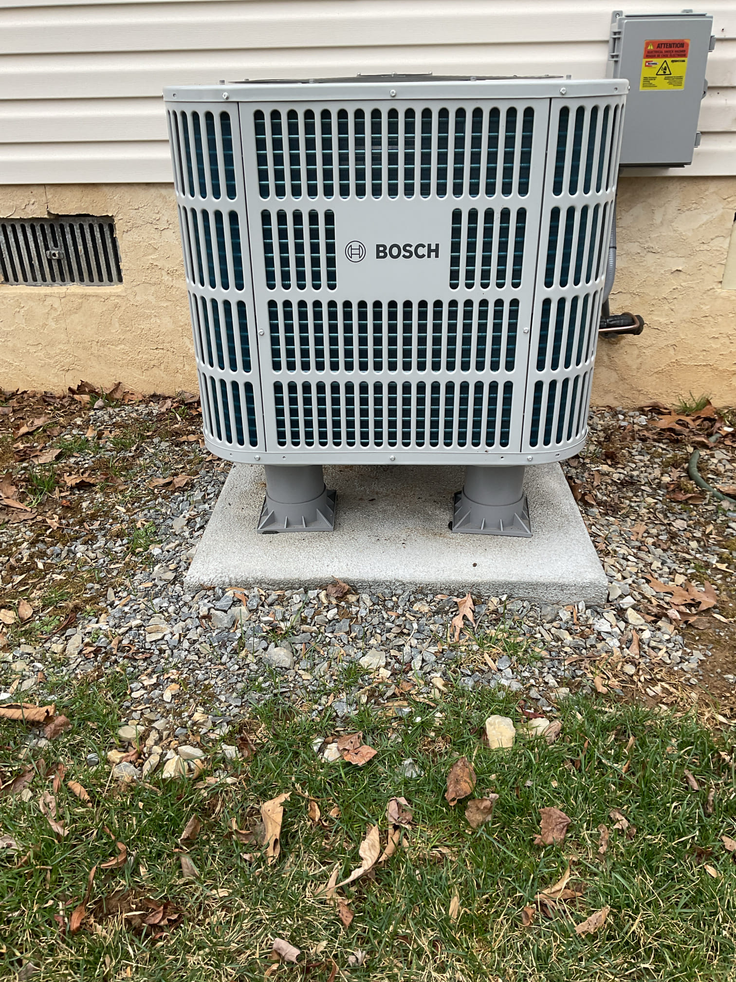 I Arrived to the customers home for a Q.A INSPECTION on a Coleman indoor air handler with a Bosch outdoor heat pump . I checked all my electrical connections and voltages . I made sure all wiring and connections were completed in a neatly manner. I checked the air filter and replaced if needed filter size is 16x20x1 made sure the system had all the proper accessories tied into the equipment if applicable . I Inspected the indoor coil and tested electric heat package. I looked at the outdoor heat pump and checked my wiring and checked the level of the disconnect and the heat pump.  Inspected the outdoor components and unit pressures. Everything is in good working order. 
 
