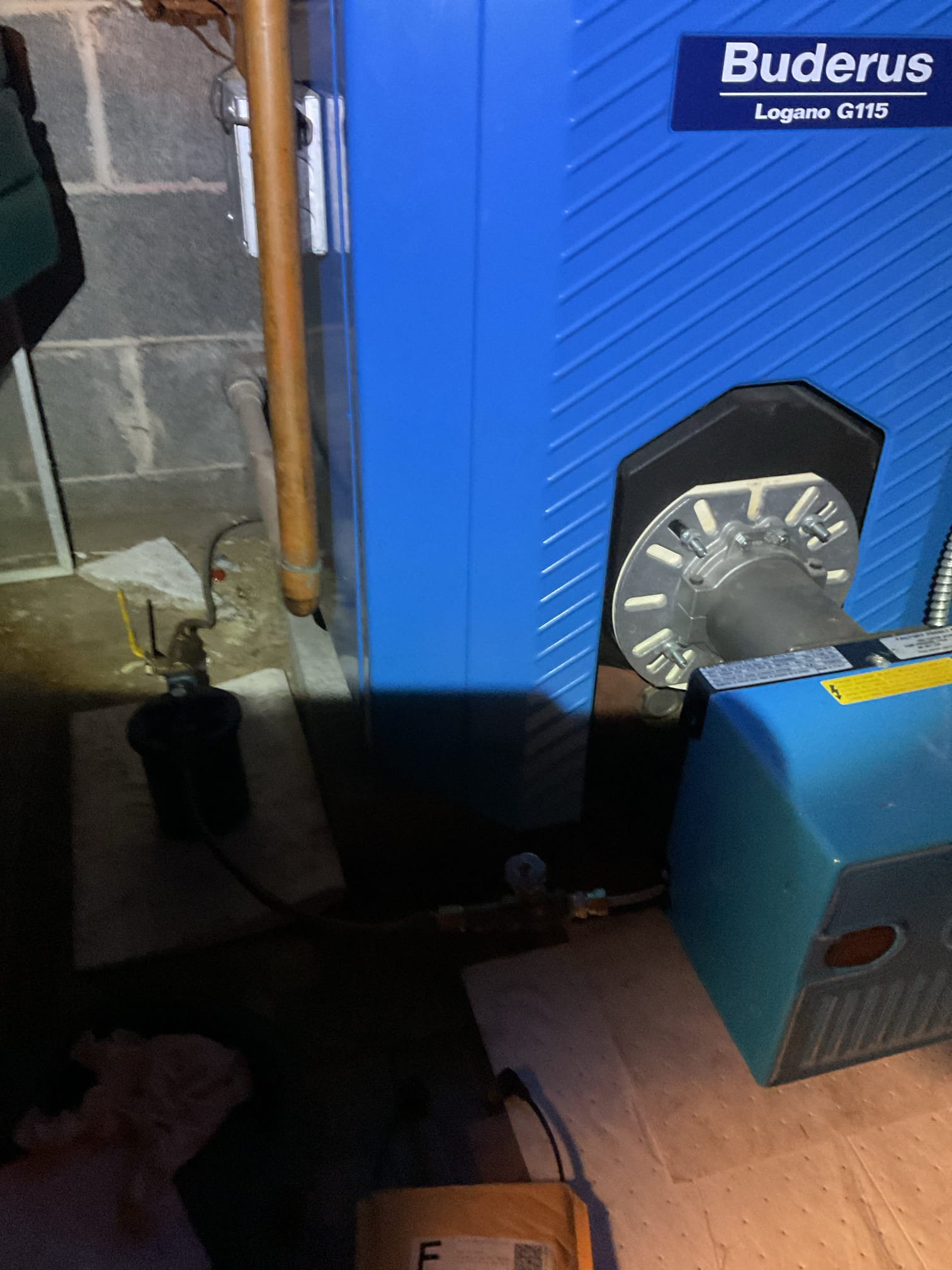 I arrived for a no heat on a boderus oil fired boiler . Customer just needs to have it bled. I went through and confirmed she had fuel. I inspected her oil filter and strainer on the pump, found good. I began priming and bleeding the oil , it did have a good bit of air. I eventually got good stream of oil flow and then began tested the boiler system operation. I tested for combustion, the boderus boiler is back up and running. Collected for diagnostics and prime and start oil furnace . Collected for $362.67 paid by cc. 