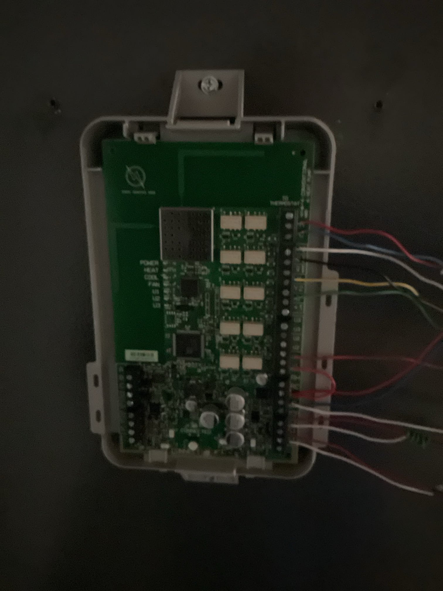 3/19/26. Fully assessed no power to the thermostat situation. Found 120 v to the furnace but not 120v between hot and netural. Took apart furnace 2x4 box and checked all electrical connections, the problem was not in there. Took apart switch at the top of the steps and found a burnt neutral in the wire nut connection. Provided estimate to repair, customer agreed. Stripped wire and removed burnt ends. Re did connection and furnace came back on. Performed combustion test. Gas furnace is working properly at time of service. 