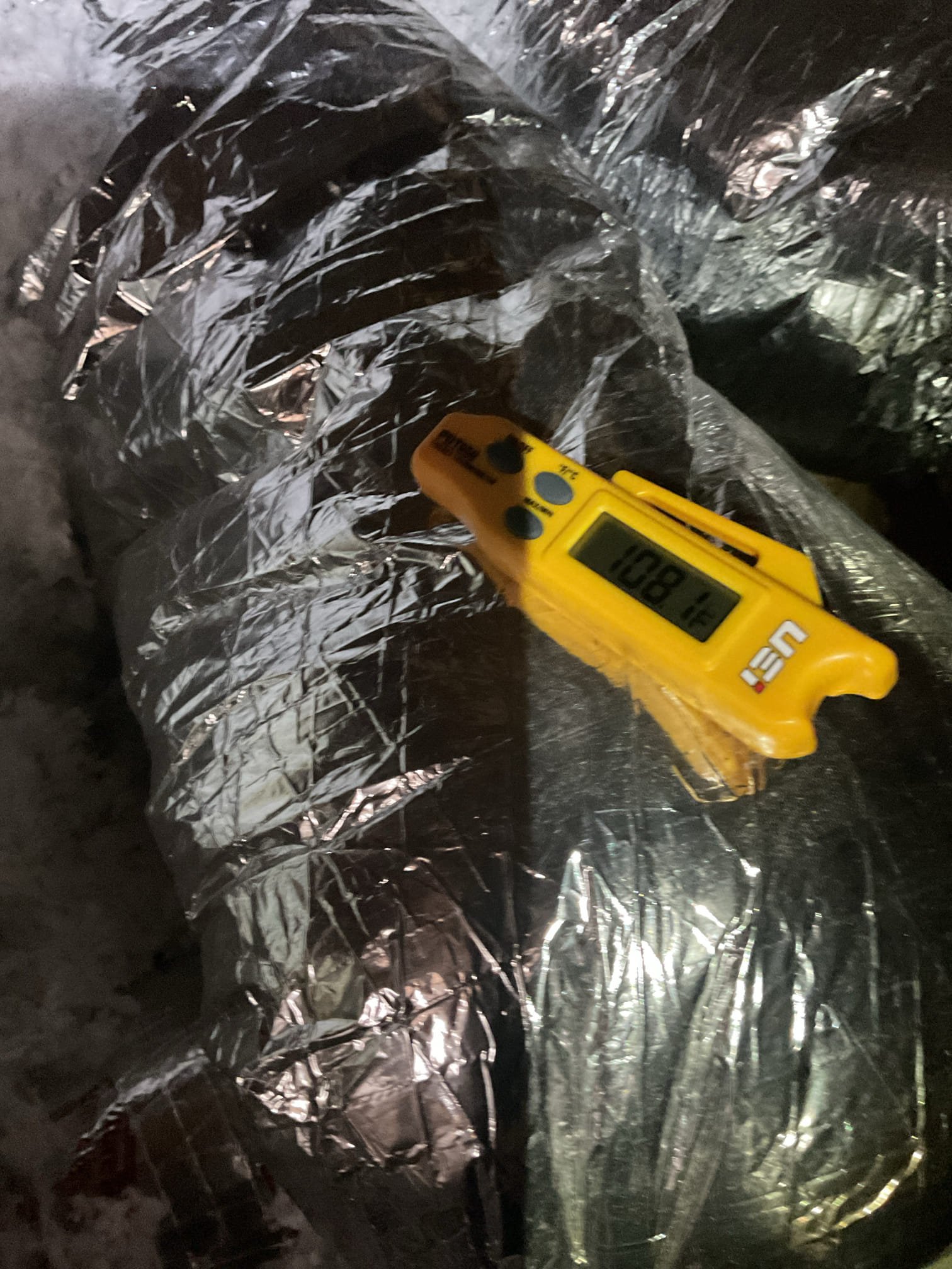 3/20/26 
AC tuneups on 2 ducted Minisplit air handlers and one ductless head minisplit. All 3 indoor systems connected to one outdoor.

Outdoor fan motors are not running. Hear compressor starting. Found standing pressure when hooking up gauges. There is voltage going to system. When I first pulled off door found board throwing code 11. 
Technician to return to diagnose issue 

3/20/26 Dan 

I arrived to look at two ducted, mini split air handlers and one ductless head and an outdoor mini split heat pump for not working properly. First thing I did was check each indoor individually check air filters cleaned and replaced. Ran the systems in heat mode and had great temperatures for both systems and the outdoor was running fine. I made a call to Mitsubishi and talk to tech-support I gave them the model and the serial number of the air handlers in the outdoor and they told me that this system needs to be above 67° to run AC, I believe we’re going to hit 70° on Sunday. I had told the custom