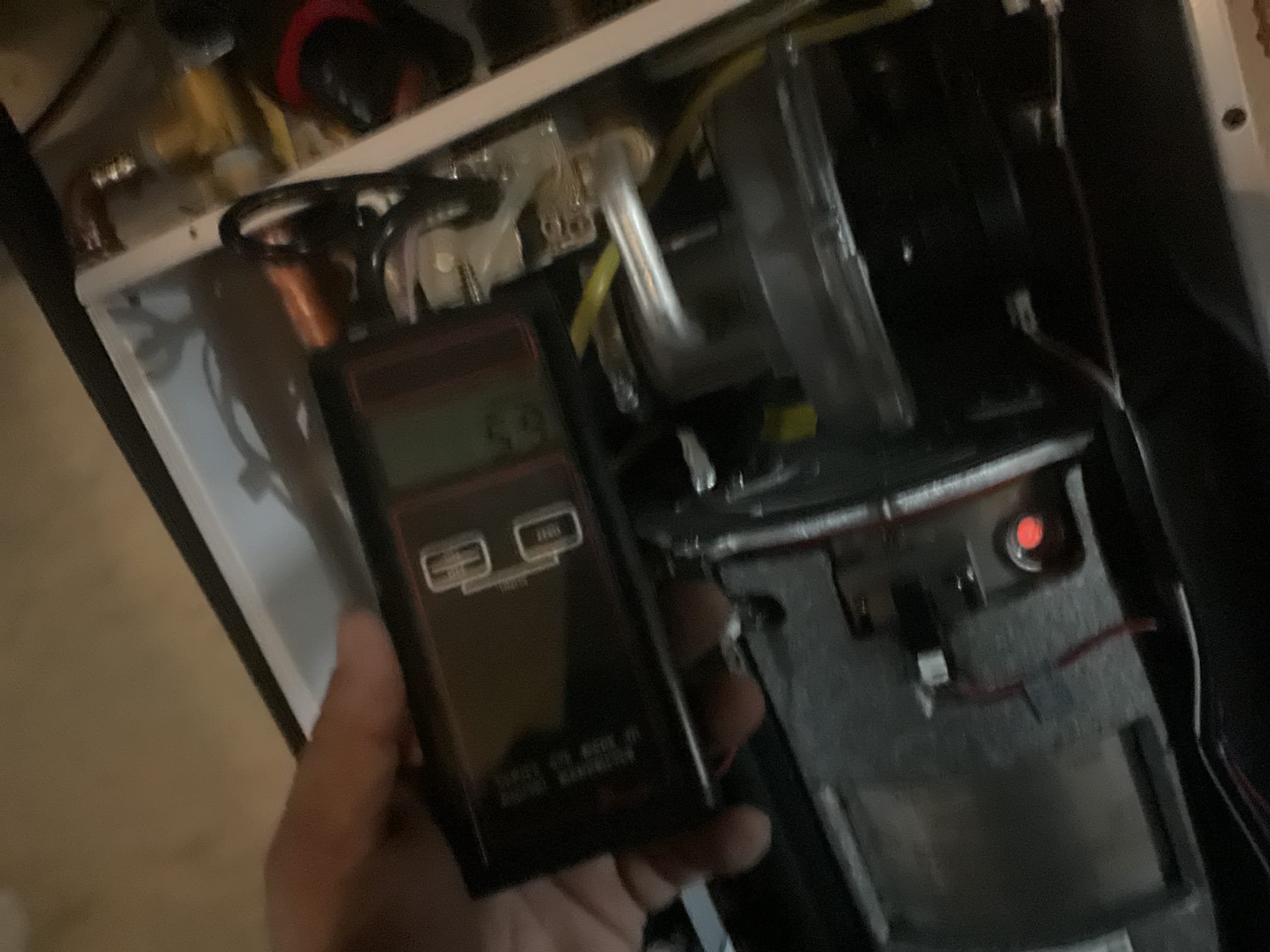 3/23/26. Talked to homeowner about hot water issues. Found that the only time they have issues with the hot water is using the shower. Water will be hot then go cold and get hot again. Got homeowner to run kitchen faucet with no issues with hot water. Let homeowner know they will need a plumber to replace mixer. Also looked for any error codes in the history m no errors found. Also checked incoming gas pressure it was 7.5 w.c. And 6.2 w.c. When running. Lasers combi boiler is working properly at time of service. 