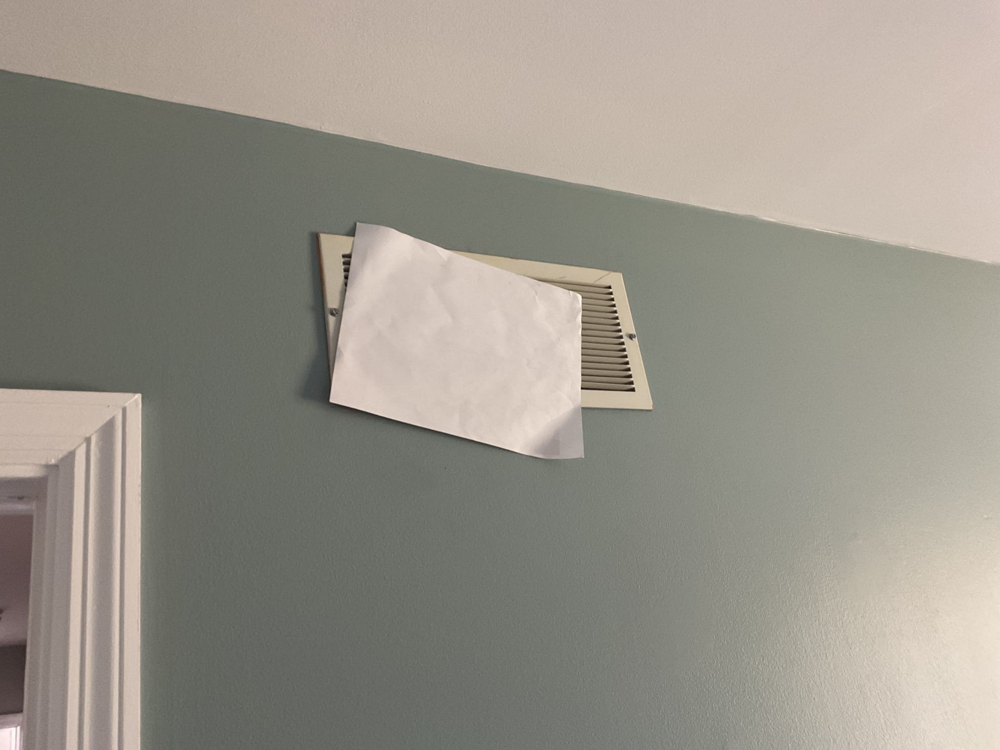 3/24/26. Performed a/c tune up on 2024 trane inverter heat pump system. Checked all electrical connections and components. Checked temperature split in cooling mode. Homeowner has been having issues with 2nd floor being about 12 degrees or more warmer on the 2nd floor than the first floor. Checked all the returns upstairs and only 2 10x12 returns pull back air. We have already sealed up returns in the basement. There may be a possibility of cutting in a return through the laundry room into the master bedroom . Checked over all settings with trane app all settings were good. Dampened back as many of the 1st floor runs as possible. The duct work is an issue from when the home was built to the 2nd floor. A/c is working at time of service.  Homeowner wants someone to come out to see if a return can be ran.