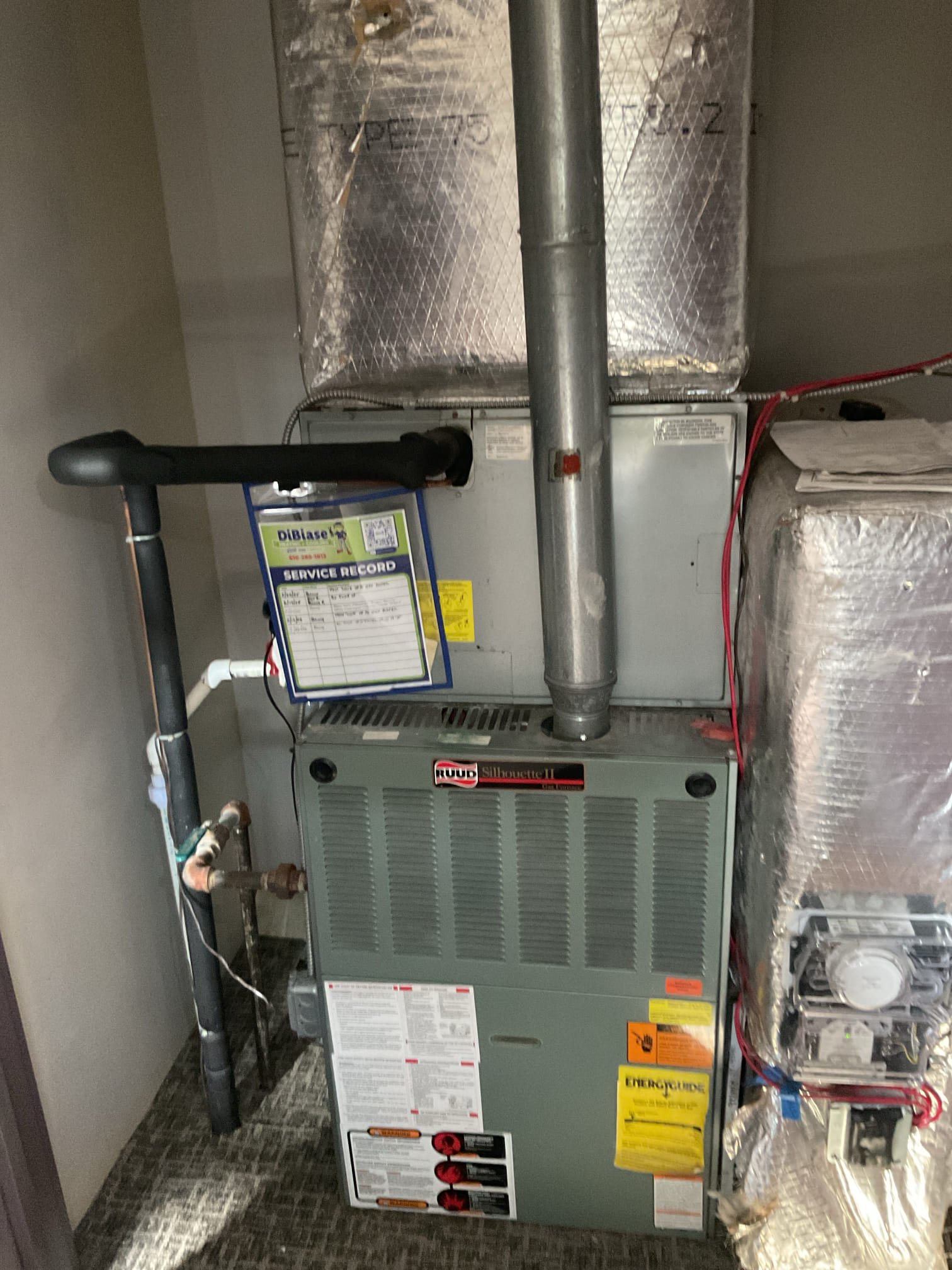 Completed (2) AC tune ups for tech center 
5 Ton R22 system from 2004 22 years old 2nd floor
5 Ton R32 system installed December 2025 1st floor

Replaced 16x25x1 filter for basement system. 2nd floor filter (16x25x1) ok

For each system:
Inspected Indoor and outdoor coils: 2nd floor system indoor coil rust marks as to be expected given age. 
Inspected wiring, controls, electric motors and components; left estimates for surge protectors for 2nd Floor system. First floor system was installed with surge protectors
Measured temperature split and static pressure 
Inspected drains; cleared EZ traps. Recommend wet switch for Second floor system; device that will shut equipment down if water is detected on floor near equipment

Checked integrity of compressor motor (mega ohm test)

Assessed refrigerant charge checked pressures. 
R22 system Good
R32 system needed some refrigerant. It was installed in dthe de be so w could not accurately charge it. After charging it today is running at 10° Subco