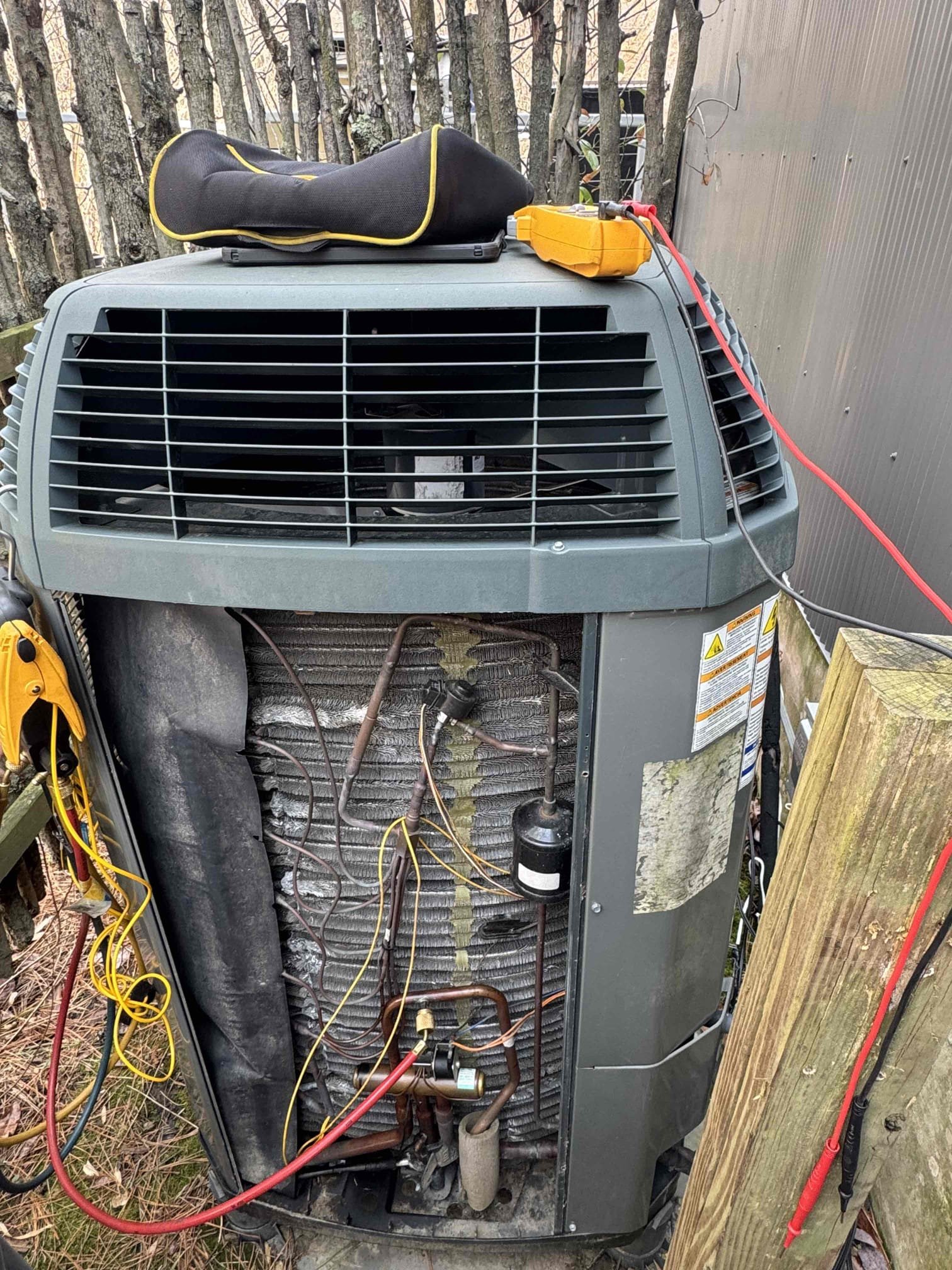 Luis 3-26-26 customer called in for het pump not working, customer stated trane 4 ton heat pump (2014) kept short cycling on and off. Check system operation found unit very low on refrigerant, I found one is the outdoor coil distributors lines leaking, I provided estimate to repair this connection, there could be other leaks with system, we will need to repair this leak then we would pressure test system to make sure no other leaks are present, I provided different scenarios on potential refrigerant leaks. I would recommend getting an estimate to replace system, customer decided to get an estimate for new heat pump. Appointment is schedule for  Monday 30 at 9 am.  
• No obligation quote to replace system
• A Comfort Specialist will provide several options to suit your comfort needs and budget
• New equipment can offer better reliability, greater efficiency and improved comfort
• Higher efficiency models run quieter and cost less to operate
• Gain peace of mind with manufacturer and ser