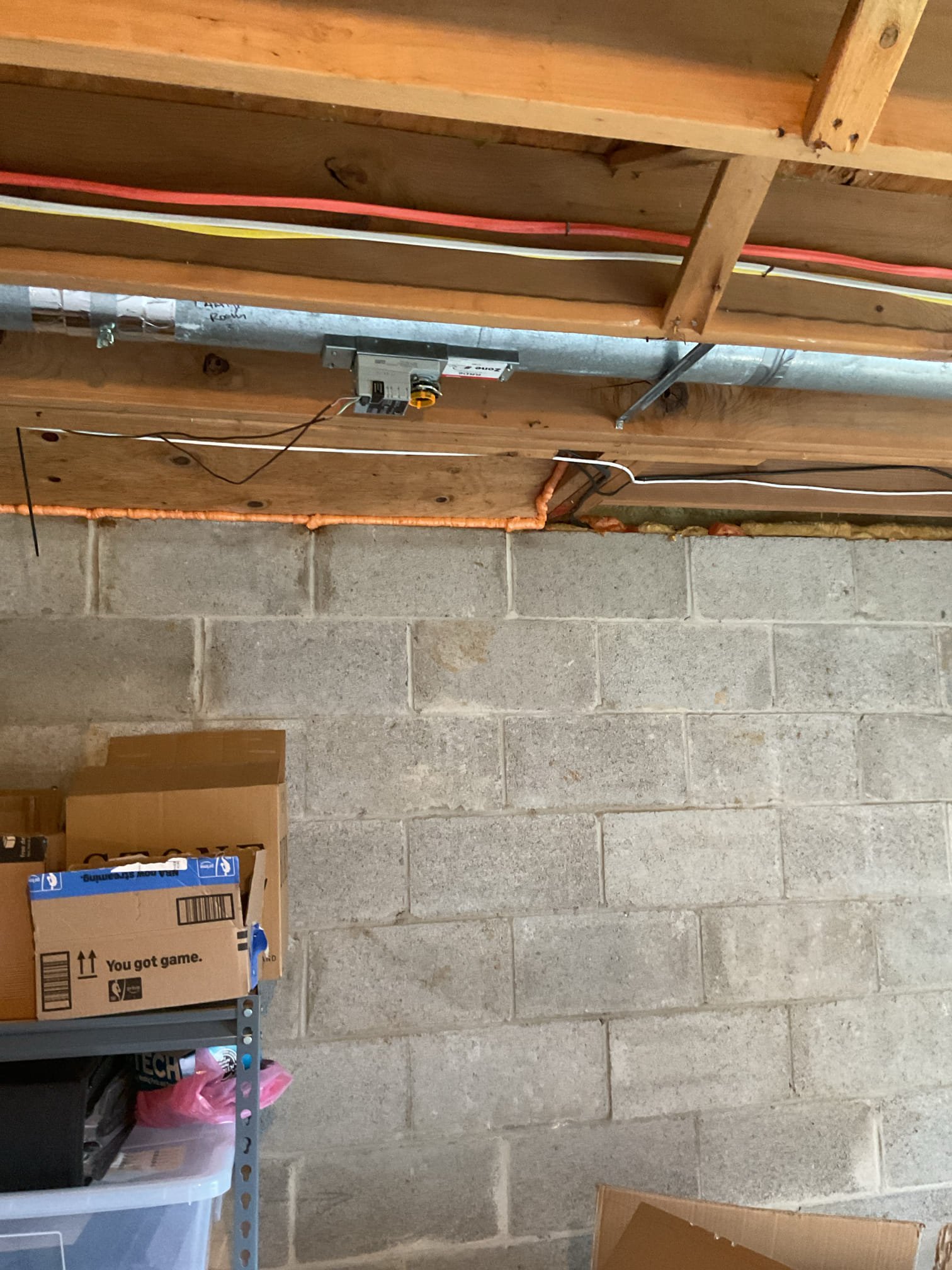 I arrived to the customers home to look at a noise on the outdoor unit. He said it gets too loud when it’s cold out I had told the customer it’s going to do that because it’s gonna ramp up and down due to outdoor temperatures.  it’ll run at lower hertz  and won’t be as noisy on less of a load day.  There is no way to adjust the outdoor unit for noise due to the compressor, the way a modulates with the fan and the outdoor temperature sensors. He also was having a noise issue with his zoning and his family room for one of the vents. The zone is zoned 2 . I mentioned to the customer that this run out comes right off the top of the plenum above the coil so it’s moving more air then any other run out for that zone. I gave the customer two options option one is to remove or cap off that run out. He has two other run outs for the family room or we off that plan and flex to run out and extended down further on the trunk branch, I gave him two option prices for him to review. He would like to s