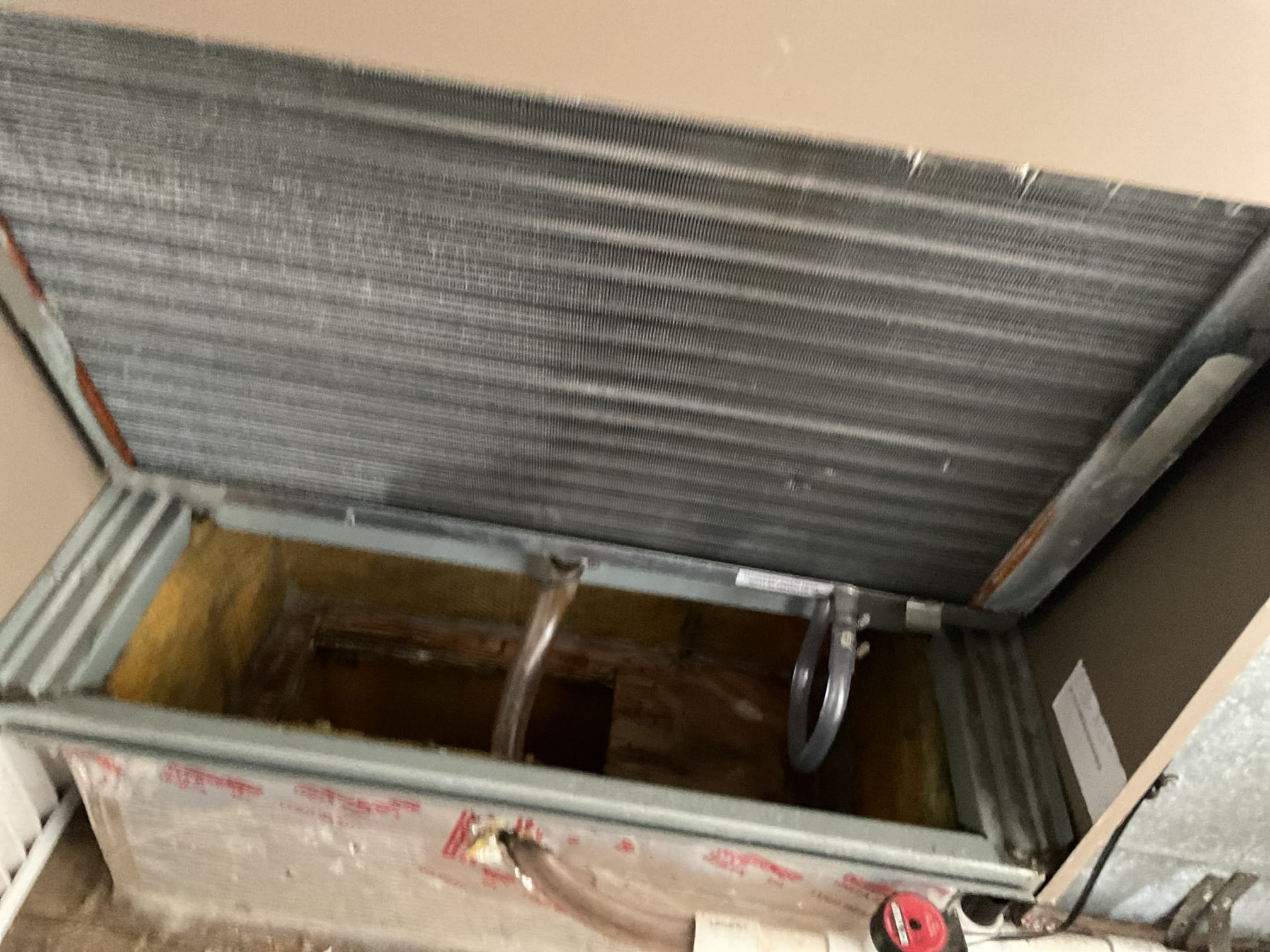 3/27/26. Performed precision a/c tune up on ncp package unit. Replaced 16x25x1 air filter. Checked all electrical connections and components. Checked temperature split. Flushed water through ez trap. Found some bacterial growth in system, provided estimate to install Apcox uv air purifier.   Tested duel capacitor. Checked refrigerant pressures and temperatures at system. A/c is working properly at time of service. 
Customer could benefit from a uv air purifier for whole home