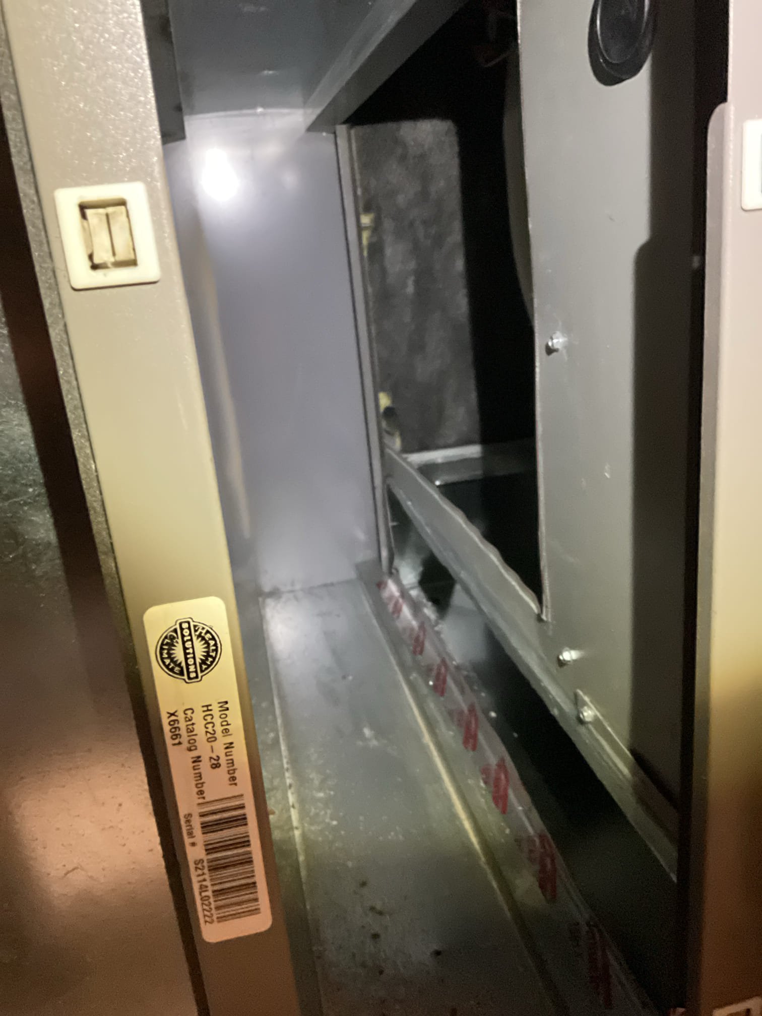 I arrived for an error code on the customers cell phone, which is giving a heating equipment is showing sides of reduce performance error. I am still waiting to hear back from Honeywell. If there is something that they know about the equipment, air alert, but the equipment is up and running and working. This is a recall, no charge.