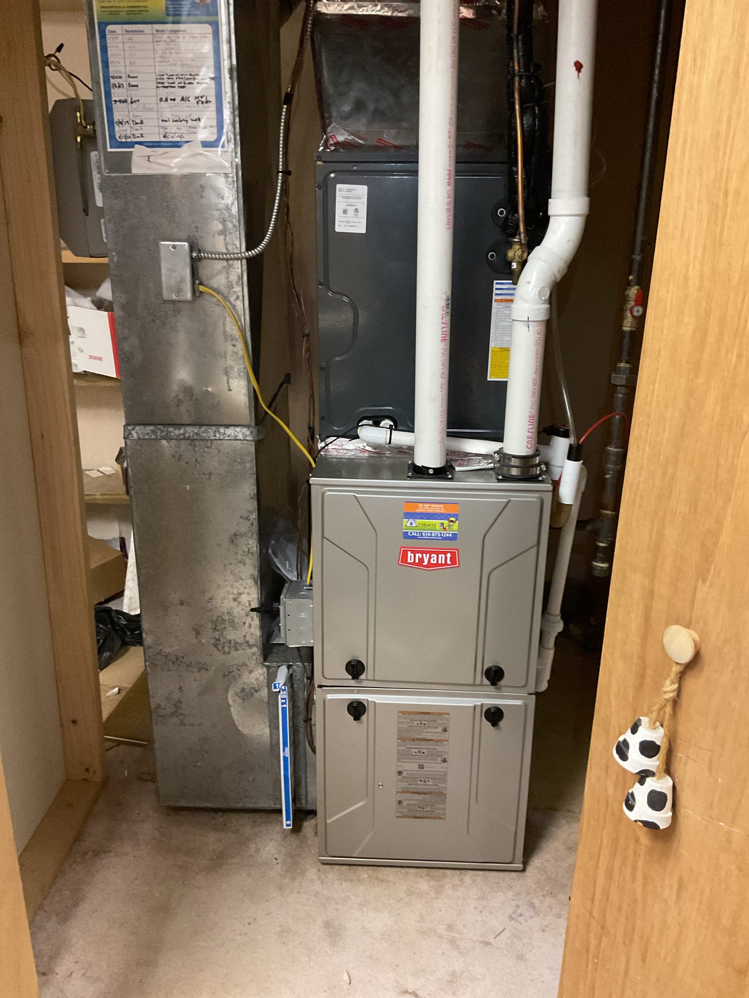 3/27/26 Dan 

I arrived to the customers home to service their 10 month old Amana a/c system and their 8 yr old American  standard . I checked the wiring connections and the voltages on both systems . I checked and replaced the indoor air filters for both systems the filter size is 15x25x1, 413 . I Inspected both indoor coils and tested the primary drain pan and cleared and tested the ez traps. I flushed the drains with water to tested the trap and the pump. I Took indoor temp splits at the return and the supply on both systems ,  and checked the blower motor amperage draws. I looked at the outdoor units and the  wiring connections and voltages . I inspected  the outdoor components and checked my unit pressures by using super heat sub cool method.  Everything is working fine at this time of service for both systems. 


Recommended from previous invoices for wet switch installation for the 1st and 2nd floor system . To help prevent major water damage to the basement it’s finished . 