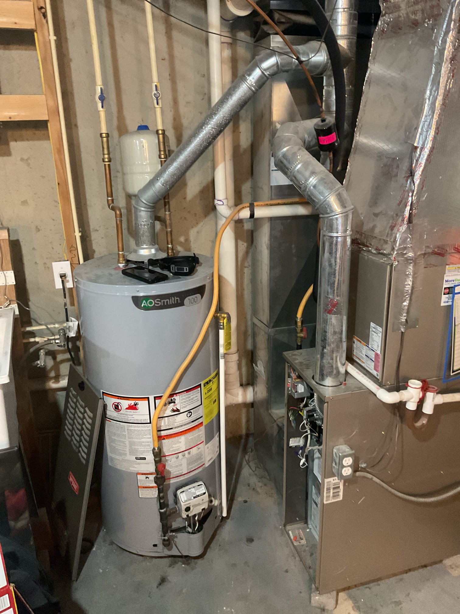 Luis 3-30-26 performed ac tune up on 2.5 ton Bryant ac system, replace filter, check indoor coils and blower. Indoor coil is showing major bacteria growth. Check airflow. Supply and return air ok. Flush drain ok. Provided estimate to add bacteria protection. Check outdoor unit refrigerant levels and pressures, all electrical ok. Found refrigerant levels below standard, quoted to add refrigerant and dye. Customer approved basic estimate Add refrigerant to system up to 2 lbs with leak detection dye and return visit in about 3 months, refrigeration system is within normal range. Office to follow up with customer to schedule return visit in August. 