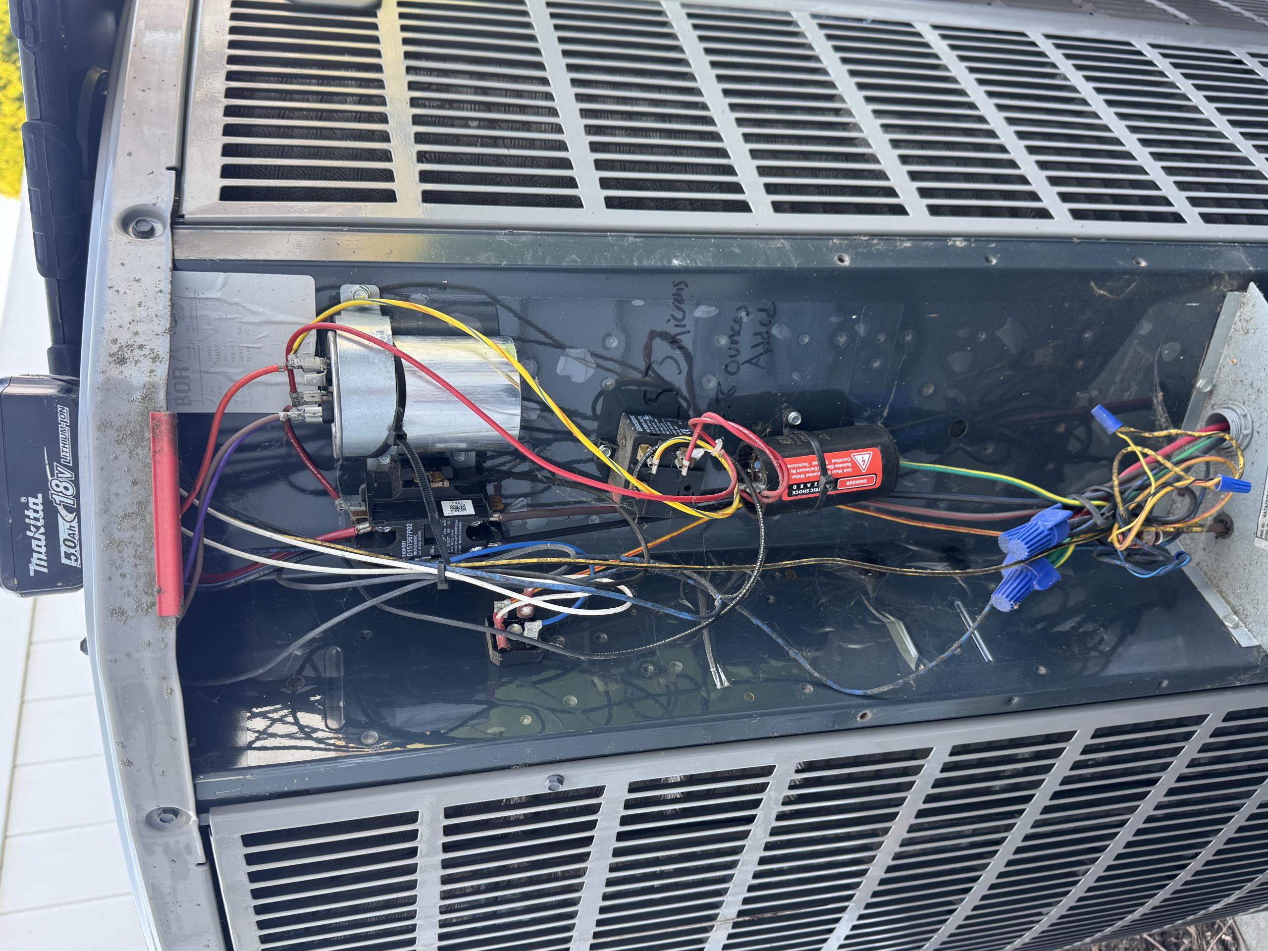 -Arrived on site and spoke with customer 
-Located AH in attic and proceeded with maintenance 
-Tested system in cooling mode and verified drain was flowing
-Verified amperage and voltage on components 
-Noticed bacteria growth inside AH and brought it to the customers attention
-Recommended an air scrubber and explained the reasoning why it would be beneficial for the system 
-Customer wants to move forward with the air scrubber/part needs to be ordered
-System is operable and maintaining temperature 