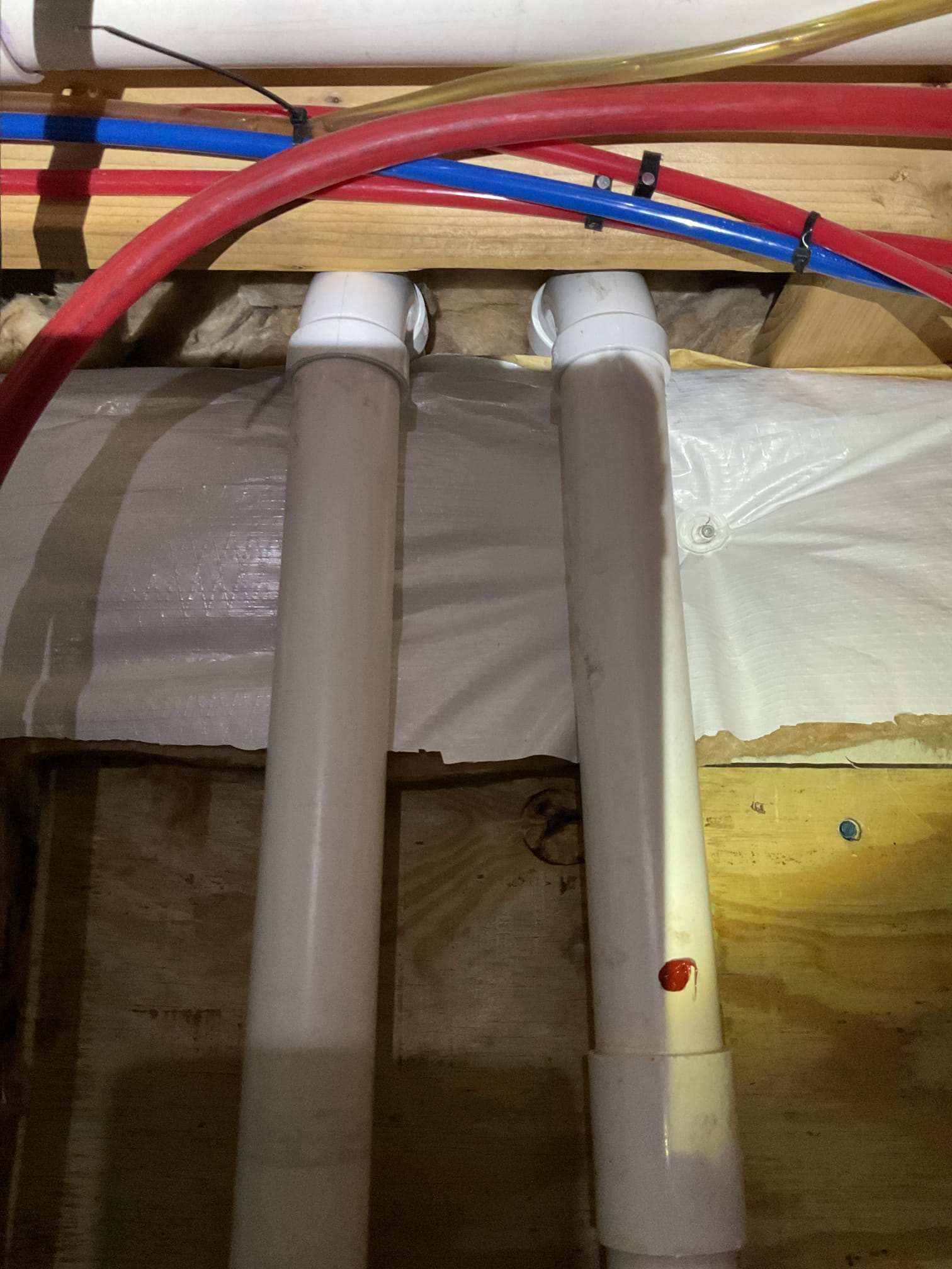 I arrived for a tankless water heater on a rheem iconic for a QA inspection. I first inspected for any type of water leaks or any type of error codes on the water heater. I inspected my exhaust and intake pipes and checked  the pitch of the condensation line to the pit. I checked the level of the tankless water heater. I tested the tankless system operation, and  checked my water temperature coming from the sink. The new install looks great . 