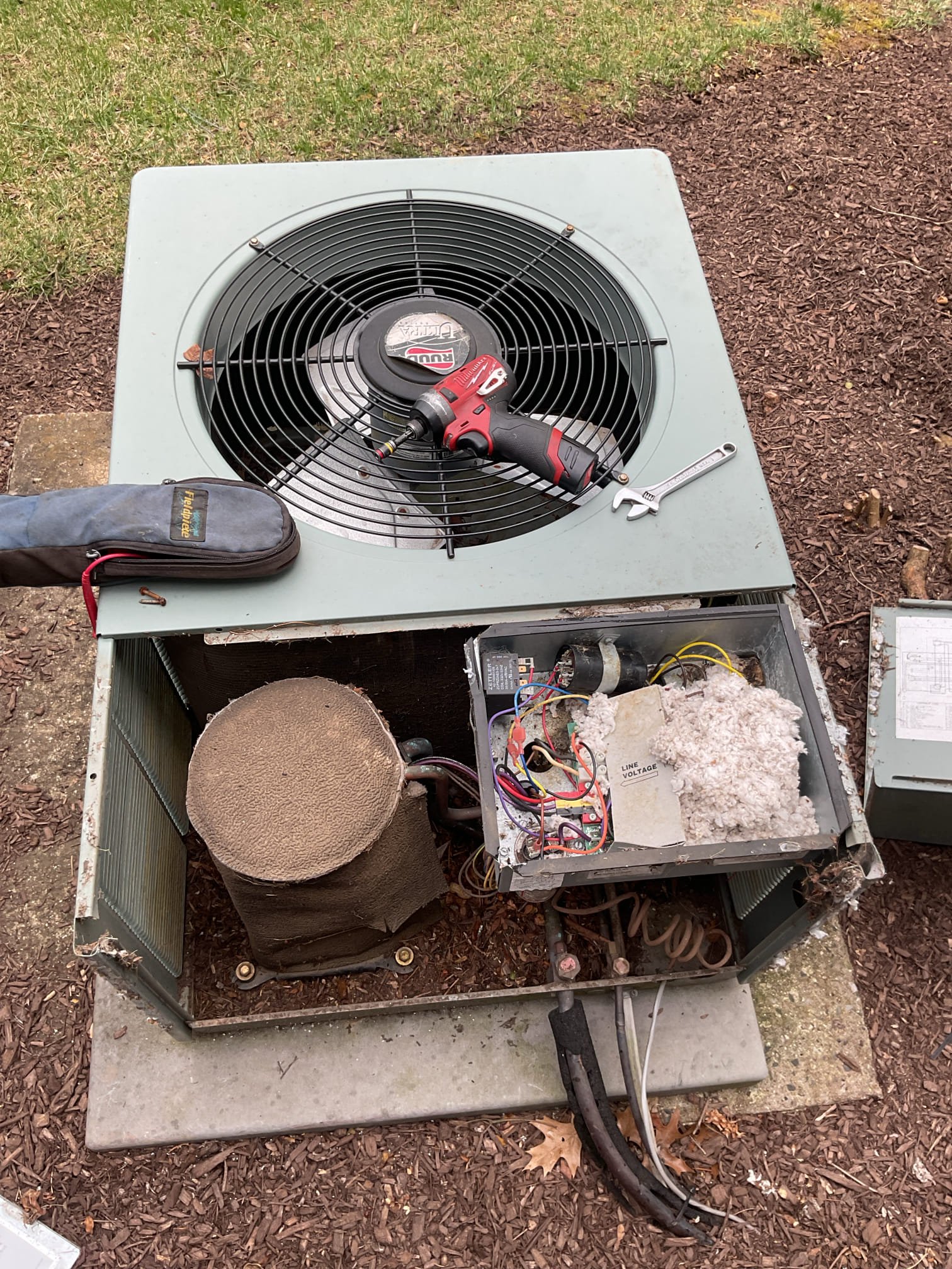 Luis 4-1-26 performed ac tune up in rheem ac unit from 2011 ton and half. Visual inspection on hvac is poor. Water sings around heater, ac coil and drain system, test ac operation, compressor took longer to start. Found drain completely clogged. Clear drain and test pump. Provided estimate to replace trap and pump. Check indoor coil, bad shape, showed condition to customer, I found gas leak coming from gas valve connection, I shutoff gas to heater and provided estimate to repairs gas leak. On outdoor unit found all electrical components covered by mice nest. I clear most of it. All components are in bad shape. Electric reading below standard, I provided estimate for repairs and recommendations, customer decided to get an estimate to replace system, 
• No obligation quote to replace system
• A Comfort Specialist will provide several options to suit your comfort needs and budget
• New equipment can offer better reliability, greater efficiency and improved comfort
• Higher efficiency mode