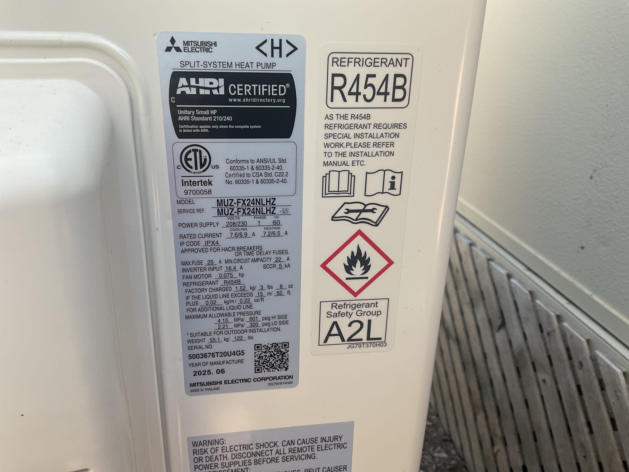 4/1/26Performed quality assurance check on 2026 Mitsubishi mini split system. Checked all electrical connections and components. Inspected linset connections. Made sure everything was sealed and level. Ran system in both heating and cooling mode. Mini split is working properly at quality assurance check. 