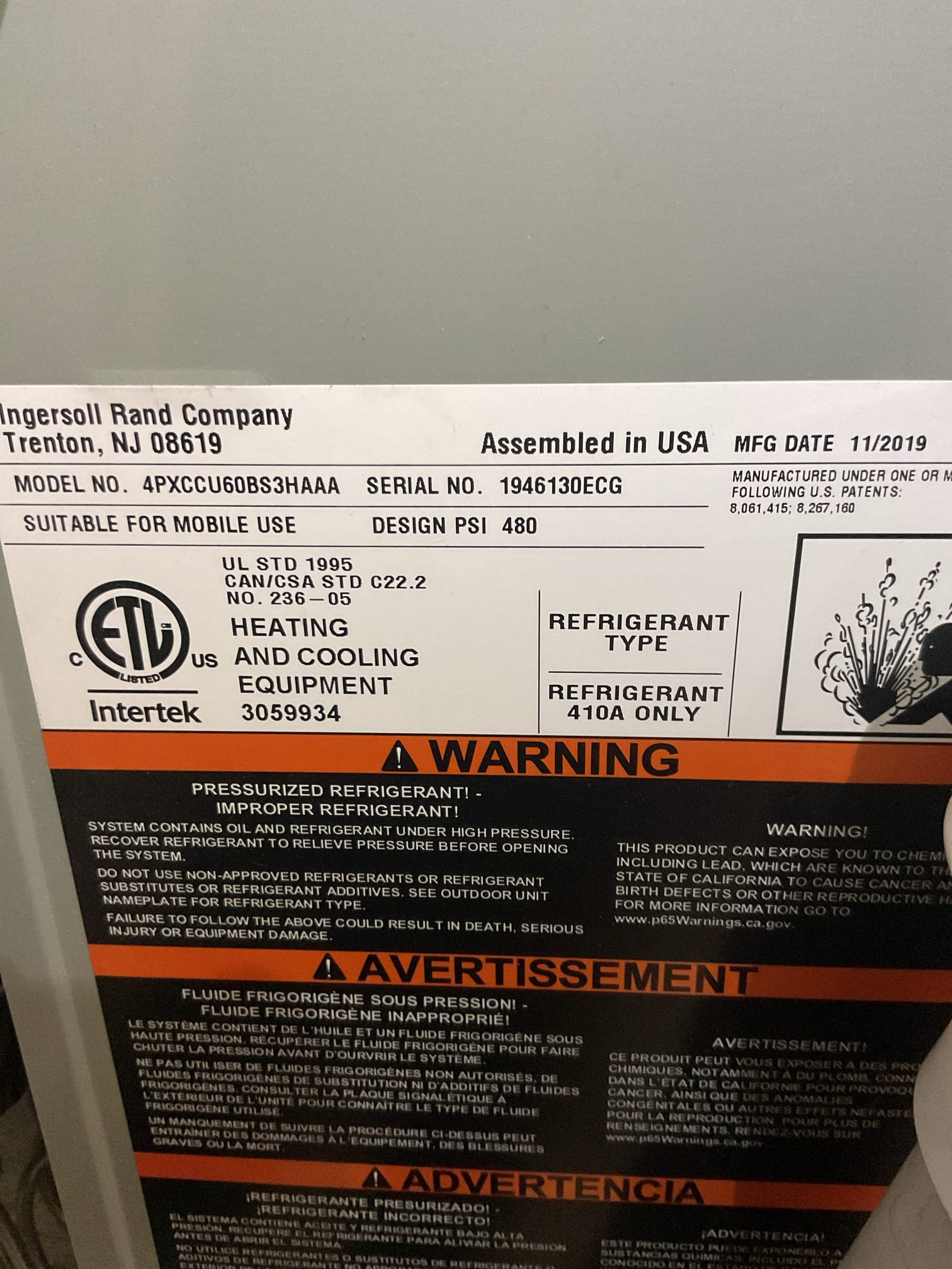 Completed (3) AC tune ups
1. Loft Minisplit with 1 indoor head
2. Basement Minisplit with (2) indoor heads
3. Main split system 4 Ton American standard installed January 2020.

Cleaned washable filters for Minisplits
Replaced Aprilaire 413 filter at main system.

For Minisplits:
Indoor and outdoor coils in good condition.
Measured temperature split
Inspected wiring, controls, electric motors and components. Both systems lack surge protection 
Checked drains.
Both Minisplits operating well

For main system American standard 4 Ton
Indoor and outdoor coils in good condition 
Inspected wiring, controls, electric motors and components; both the indoor and outdoor equipment lack surge protection. 
Measured temperature split and static pressure 
Inspected drains; cleared EZ trap, tested pump; added treatment tabs to drain pan. 
Checked integrity of compressor motor (mega ohm test)

Assessed refrigerant charge checked pressures. 

Main AC system operating well at this time. 

Provided estimate