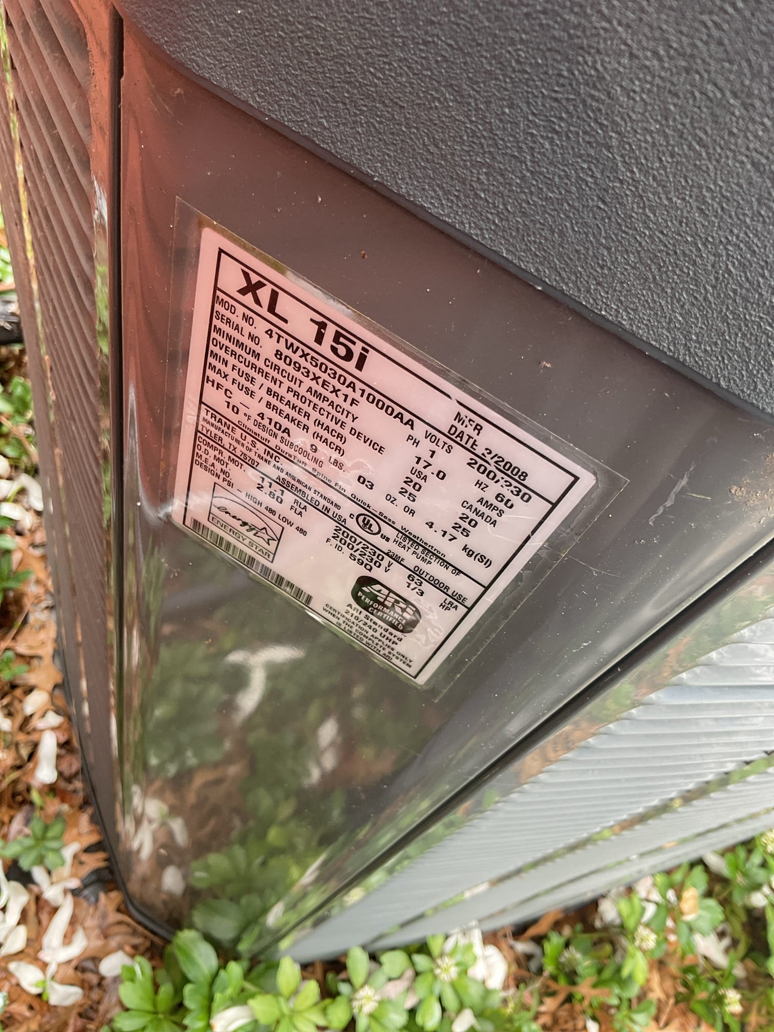 Luis 4-3-26 customer called in for no cooling outdoor fan motor not running, trane system, from 2008. Found Ecm motor seized. I also noticed hard start not reading mfd. other components are in bad shape. I provided estimate for repairs and recommendations. Attic unit has condensation pump, pump is on cealing no pan and no sensor is protecting condensation pump. I did inform customer about water protection, customer will wait on repairs. I would recommend getting an estimate to replace system. 
