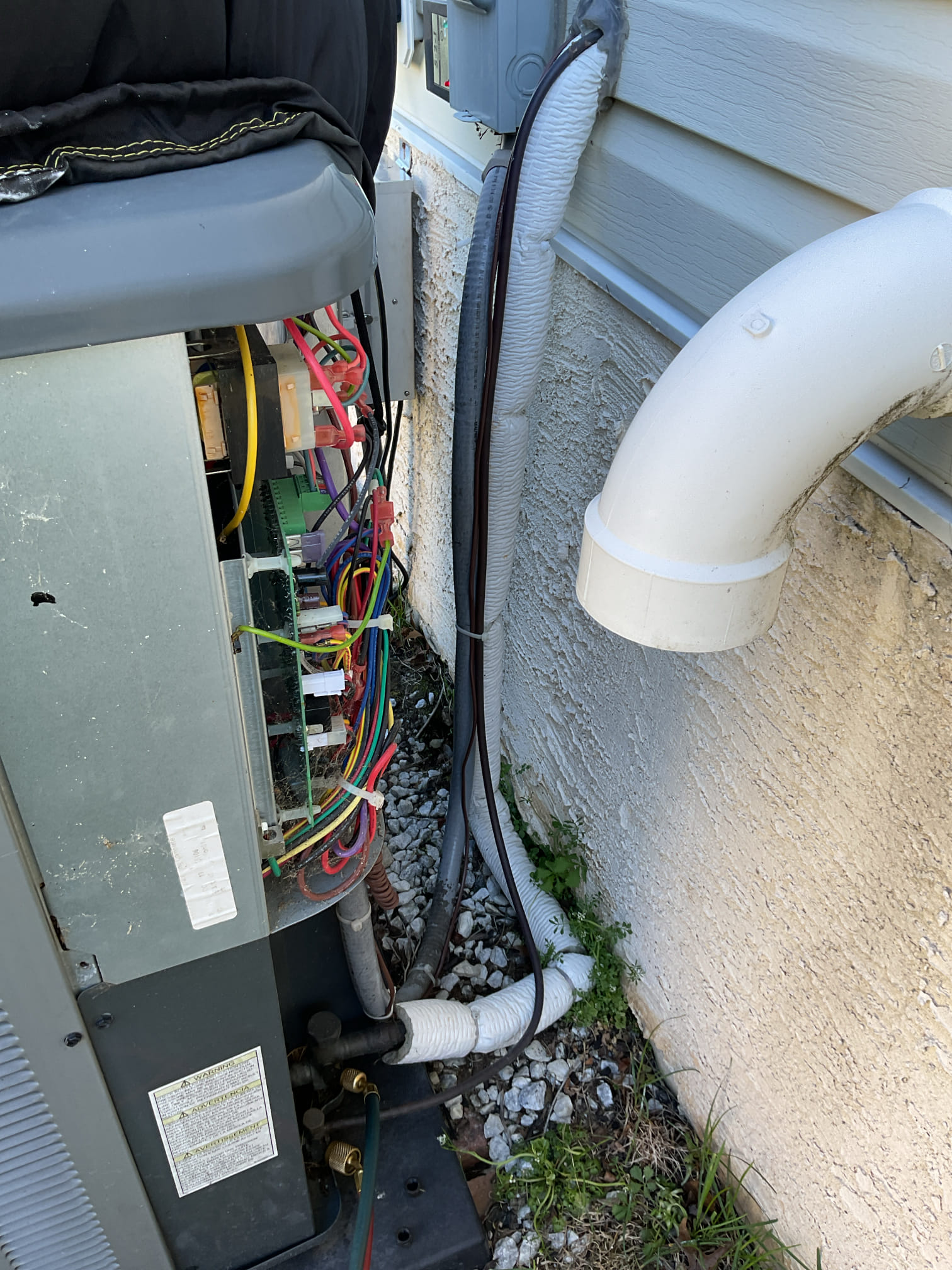 I arrived to the customers home to service their (2) 6 yr old amana a/c systems . I checked the wiring connections and the voltages on both systems . I checked and replaced the indoor air filters for both systems the filter size is (2) 413 . I Inspected both indoor coils and tested the primary drain pan and cleared and tested the ez traps. I flushed the drains with water to tested the trap and the pump. I Took indoor temp splits at the return and the supply on both systems ,  and checked the blower motor amperage draws. I looked at the outdoor units and the  wiring connections and voltages . I inspected  the outdoor components and checked my unit pressures by using super heat sub cool method.  Everything is working fine at this time of service for both systems. 

I sent a payment link to the customer to pay for both 413 air filter replacements, she  had to leave . 
