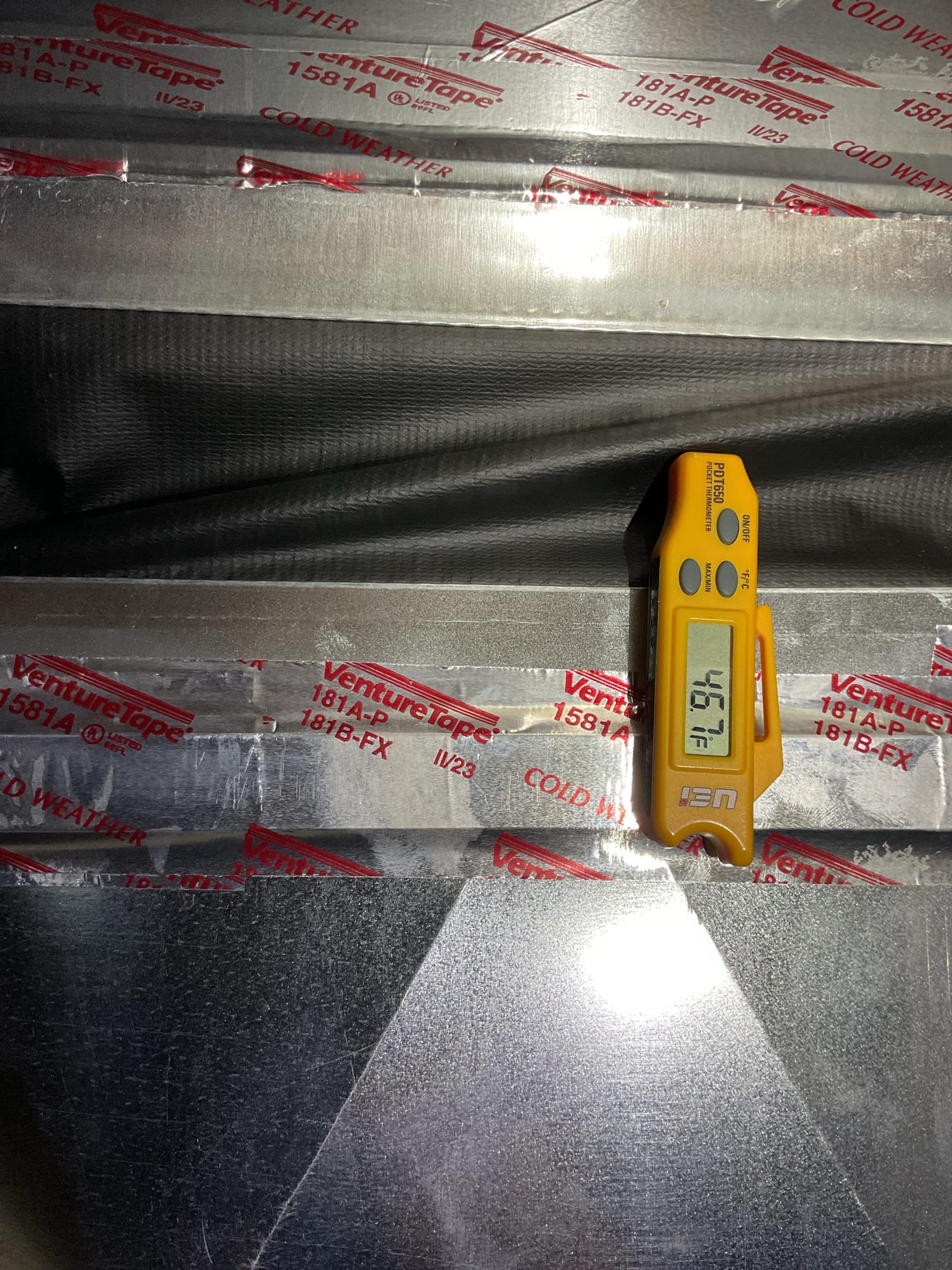 Completed AC tune up for 3 Ton Trane AC system, System is 2 years old

Aprilaire 413 filter ok 
Indoor and outdoor coils in good condition 
Inspected wiring, controls, electric motors and components;
Measured temperature split and static pressure 
Inspected drains; cleared EZ trap, tested pump; added treatment tabs to drain pan. 
Checked integrity of compressor motor (mega ohm test)

Assessed refrigerant charge checked pressures. 

Provided estimate for APCOX whole home air treatment system. UV system with 3 year bulb replacements. Lifetime warranty on ballast. Will keep indoor coil section clean of biological growth. 

AC system operating well at this time. 