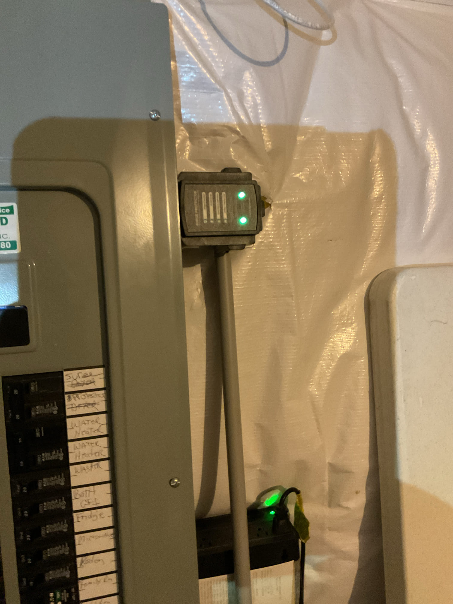 4/7/26 Dan 

I arrived to the customers home to service their 11 yr old good gas furnace and their a/c side . I checked the wiring connections and the voltages . I checked and replaced the indoor air filter , the filter size is 16x24x1 . I Inspected the indoor coil and tested the primary drain pan with water and flushed the drain line and cleared. I Took indoor temp splits at the return and the supply  and checked the blower motor condition and operation. I looked at the outdoor unit wiring connections and voltages . I shut power off to the system and installed a new soft start device for the compressor . I turned power back on and tested the a/c side of the system. I inspected  the outdoor components and checked my unit pressures by using super heat sub cool method.  The system is currently operational but past normal life expectancy. Replacement of system is recommended in the near future. 

I did leave 3 water safety options for the customer to review . These devices will help preve