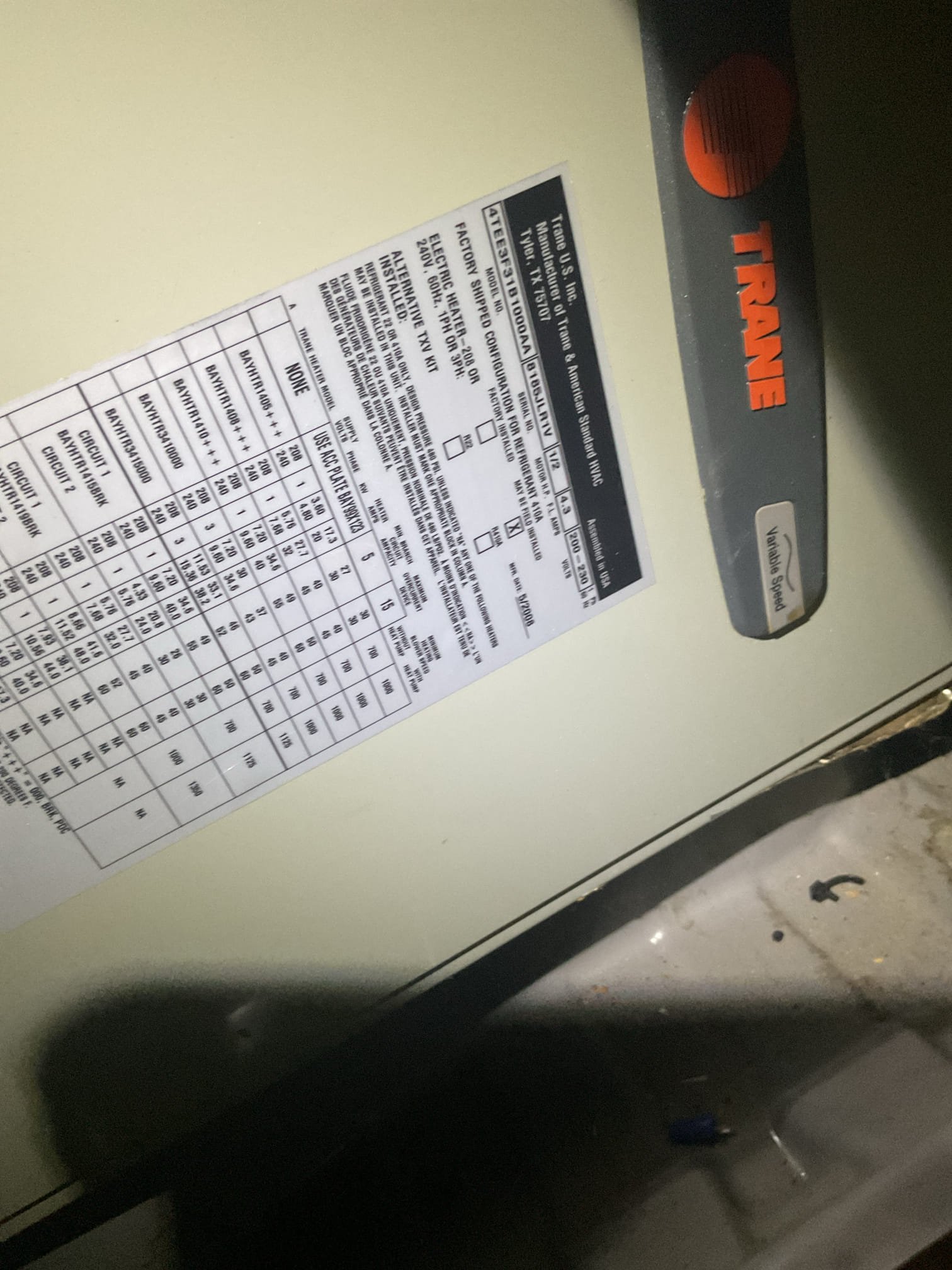 Luis 4-7-26 Replacement of outdoor fan motor, Test system  operation after repairs. Ok. I also performed tune up during today’s visit, check indoor and outdoor units. Check all system components, attic and outdoor heat pump. Capacitor connections are heavily corroded currently reading under allowance. Hard start assist capacitor is out of range, found unit to be running below manufacture threshold on refrigerant side. customer approved adding up to two lbs 410. Now unit is running within range. Attic unit drain system is in bad shape, attic system uses condensation pump, pump seats on drywall with no pan. I provided estimate to add drain pan for pump, and add water sensor,  I tested ez trap and float some times does not open, provided estimate for these repairs. adding water protection could prevent water damage to ceiling, condensation pump takes long time to discharge. Pump is old and vinyl tubing is in bad shape it goes to outside with line set. I went over report with customer. Ema