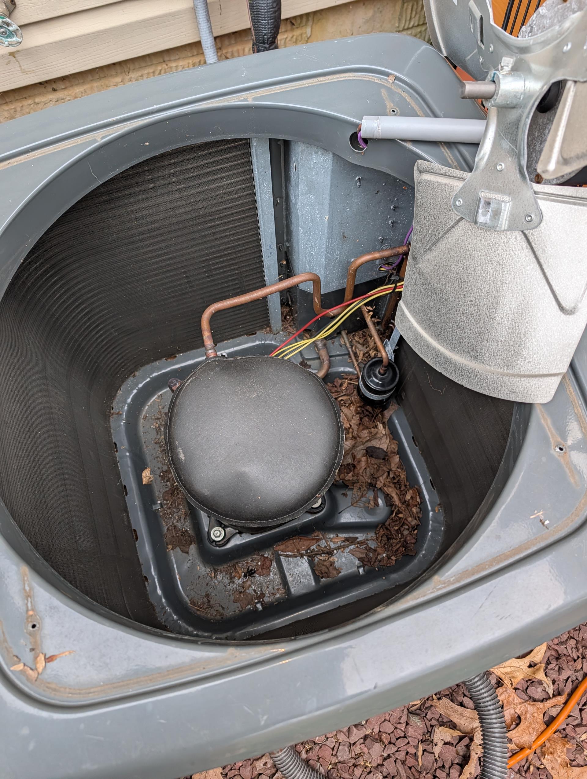 Completed AC tune up for 2 Ton Amana AC system
This system Gas furnace+AC was installed 1/16/23 by Dibiase for previous homeowner. 3 years old 

20x25x1 filter ok, left additional on site
Indoor and outdoor coils in good condition 
Inspected wiring, controls, electric motors and components; neither indoor or outdoor equipment hav surge protection; left estimates for surge protectors 
Measured temperature split and static pressure 
Inspected drains; clears EZ trap, tested pump; added treatment tabs to drain line at trap. System does not have industry standard wet switch. This switch will shut equipment down if water is detected on floors near equipment Provided email estimate for this, 
Checked integrity of compressor motor (mega ohm test)

Assessed refrigerant charge checked pressures. 

Also provided estimate for APCOX whole home air treatment system. Will keep indoor AC coil clean via UV. Also controls VOCs and odors. 

AC system operating well at this time. 

Homeowners renewed plan