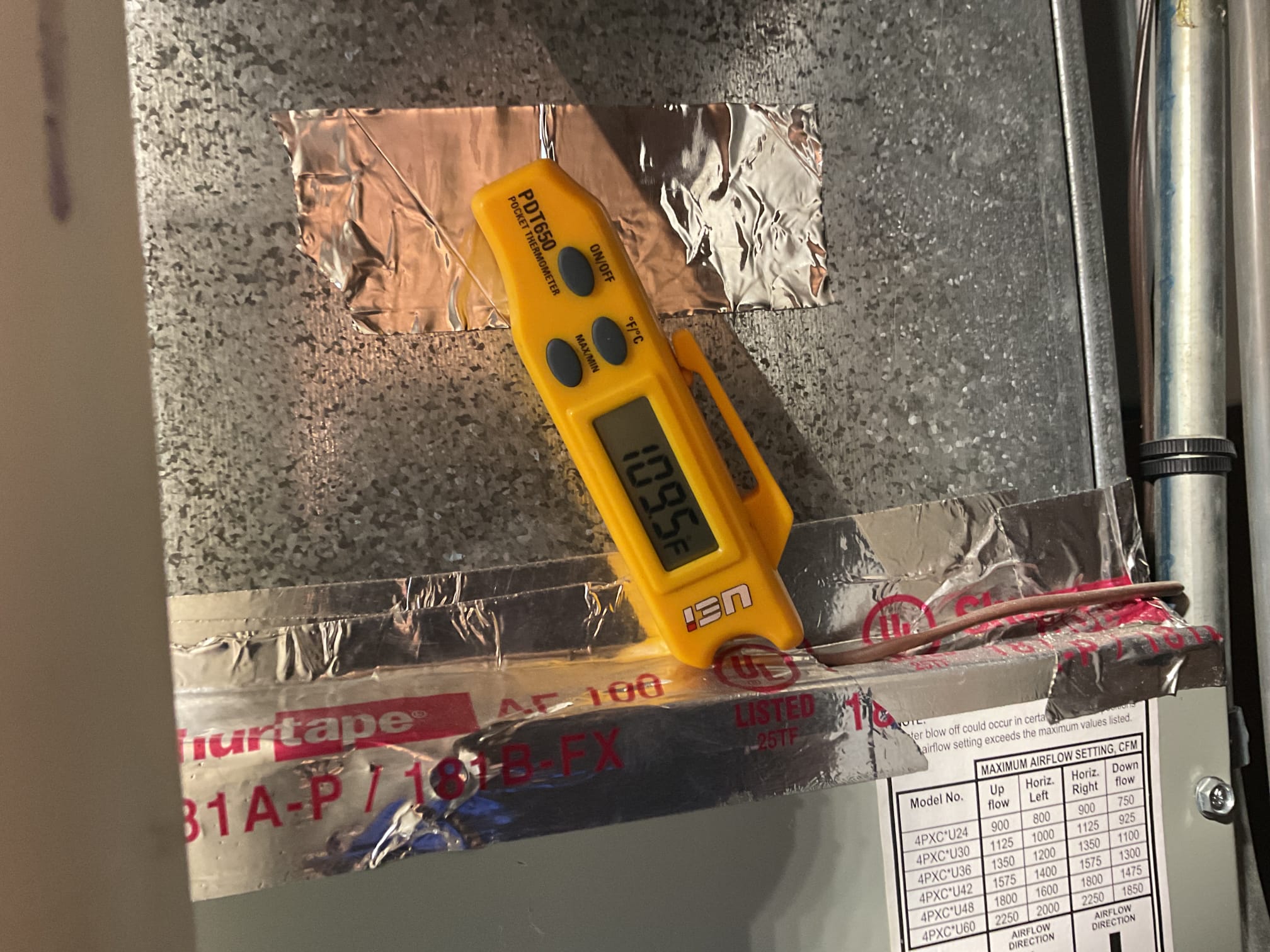 4/9/26. Performed precision heat tune up on 2018 trane high efficiency gas furnace. Homeowner replaced aprilaire 210 air filter recently and replaced #35 pad in humidifier. Checked all electrical connections and components. Checked gas pressure. Cleaned flame sensor. Inspected burners. Blew out drain lines. Provided option for membership plan renewal. Performed combustion test. Gas furnace is working properly at time of service. 