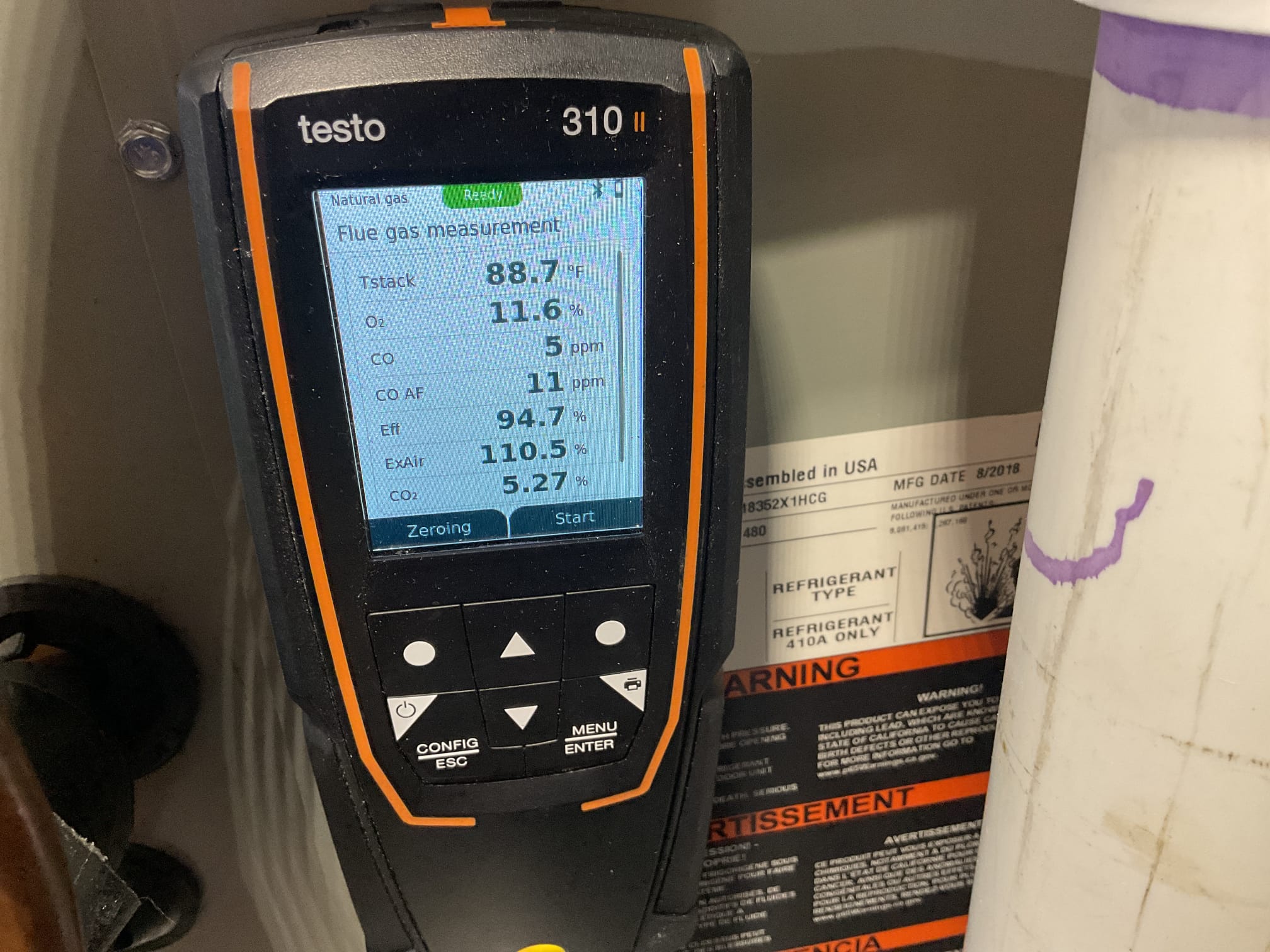 4/9/26. Performed precision heat tune up on 2018 trane high efficiency gas furnace. Homeowner replaced aprilaire 210 air filter recently and replaced #35 pad in humidifier. Checked all electrical connections and components. Checked gas pressure. Cleaned flame sensor. Inspected burners. Blew out drain lines. Provided option for membership plan renewal. Performed combustion test. Gas furnace is working properly at time of service. 