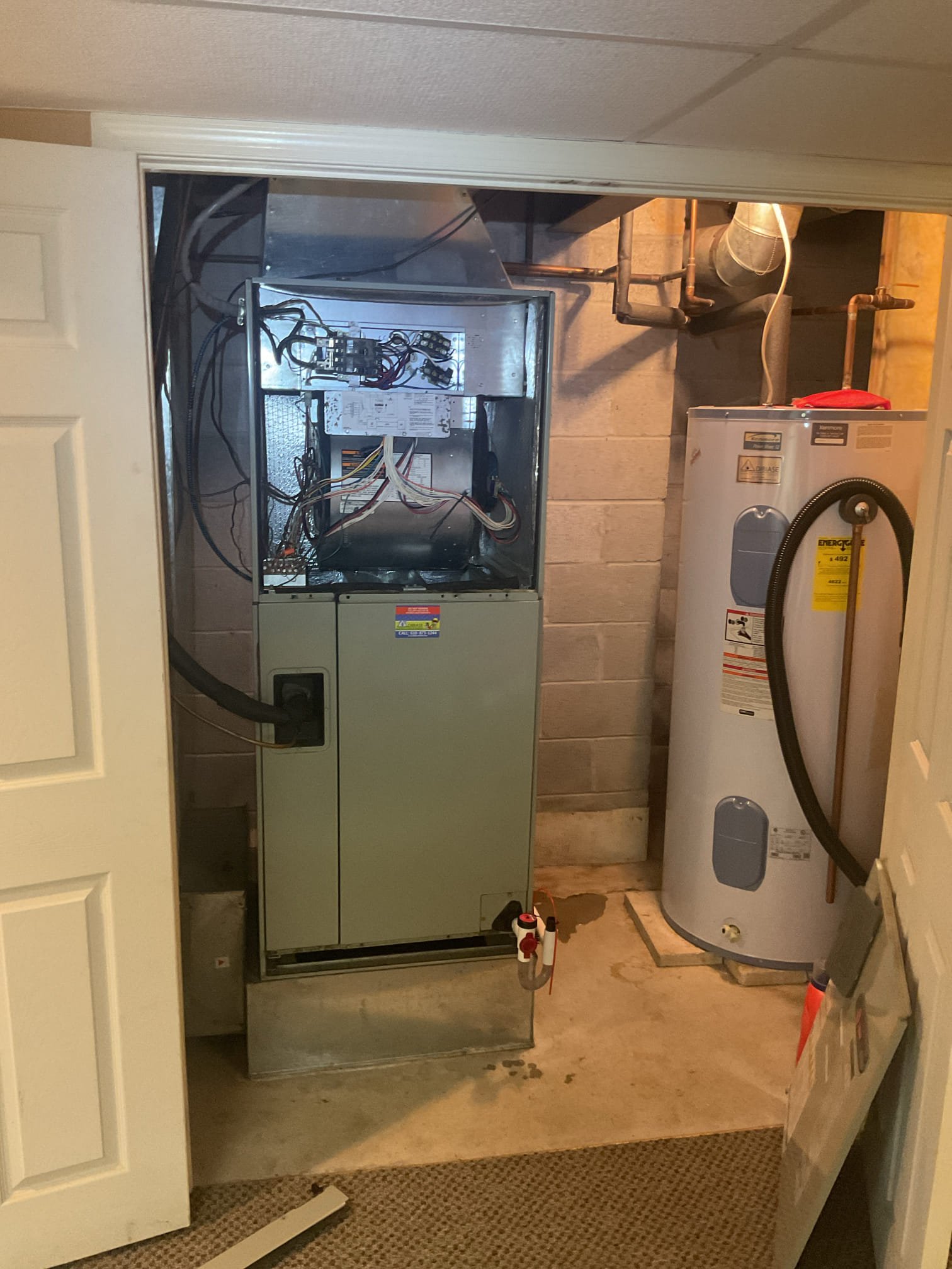 Luis 4-10-26 performed ac tune up on 3.5 ton Trane heat pump from 2009. Check indoor and outdoor components, replace air filter check air delivery system, drain and refrigerant system. Found condensation pump failed and not pumping water, provided estimate for replace pump with new vinyl. Check temperatures splits. Check heat pump operation  I noticed unit is running low on refrigerant, still cooling but not 100%.  I provided some scenarios for repairs regarding refrigeration issue. System is passed life expectancy, customer should think on replacement soon. Customer decided to add refrigerant/dye and replacement of pump with new vinyl


Charge unit with refrigerant up to 2lbs and add dye. Technician will quote for additional charge if needed.

***Leak search can be performed at next AC maintenance or emergency AC service call at additional cost***
Replacement of failed condensation pump with new vinyl tubing  

After repairs test operation of pump ok and check refrigerant levels, refr