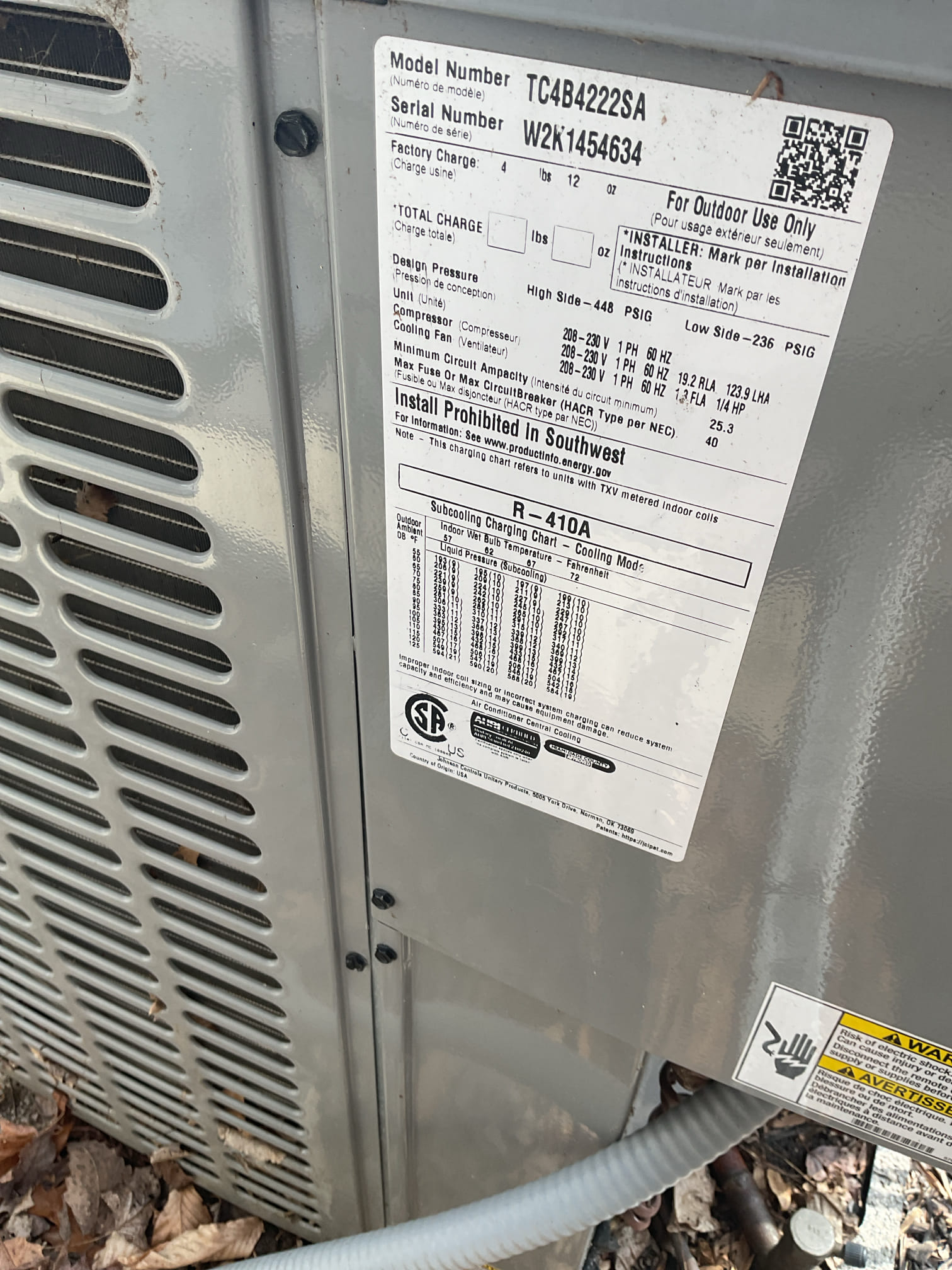 4/13/26 Dan 

I arrived to the customers home to service their 5 yr old Coleman  a/c system . I checked the wiring connections and the voltages . I checked and replaced the indoor air filter , the filter size is a 413 ( supplied) . I Inspected the indoor coil and tested the primary drain pan and cleared and tested the water drains and traps if applicable. ( I did recommend to the customer that he has no water safety precautions. I recommended some for him to review).  I Took indoor temp splits at the return and the supply  and checked the blower motor condition and operation. I looked  at the outdoor unit wiring connections and voltages . I inspected  the outdoor components and checked my unit pressures by using super heat sub cool method.  System in good operating condition at this time. I collected for $189.00 contract renewal, paid by cc. 

I did leave 3 tier options for water safeties for the customer to look over . These devices will help prevent major water damage from around the