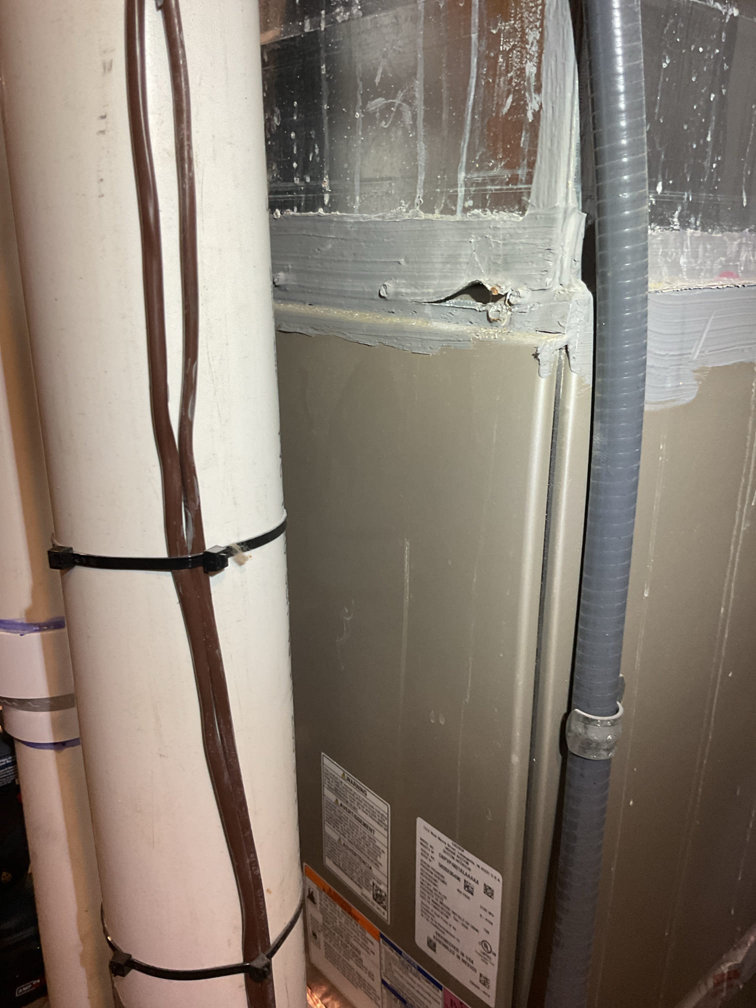 Completed AC tune up for 4 Ton Carrier AC system
Equipment is 100,000 BTU propane furnace with 4 Ton AC installed when house was built 2021. 5 years old 

Replaced 16x25x1 filter
Indoor and outdoor coils in good condition 
Inspected wiring, controls, electric motors and components; left estimates for surge protectors. 1 for indoor blower motor and 1 for outdoor equipment circuit. 
Measured temperature split and static pressure 
Inspected drains; cleared trap, added treatment tabs to drain line. System lacks water safeties. Overfill protection and floor switch. provided estimate for EZ trap which is an AC drain trap with overfill protection switch and a wet switch which is word to shut equipment down if water is detected on floor near equipment. The basement is finished. 
Checked integrity of compressor motor (mega ohm test)

Also sent previous estimate to run return duct flex. 

Assessed refrigerant charge checked pressures. 

AC system operating well at this time. 