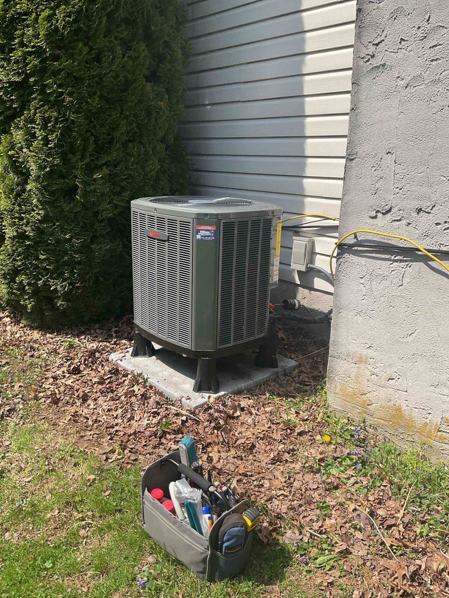 4/15/26 Dan 

Customer had said his new Trane heat pump system is short cycling and will not come back on , so it’s not cooling. I found my system had very high pressure. System ended up being overcharged. I had to pull some charge out of the system to get back to the nameplate specifications. The system is back up and running  as normal . No charge for today recall.