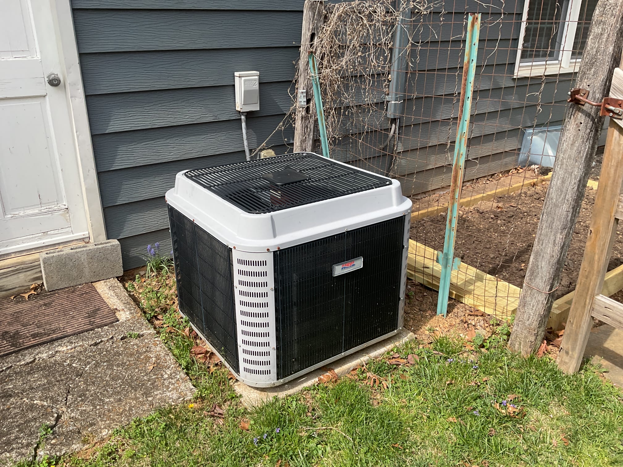 4/15/26. Fully assessed no cooling situation on 2009 heil a/c system. Gave system a call for cooling from the thermostat. Outside unit came on but not indoor blower motor. Took off cover to air handler and found failed variable speed blower motor rocking back and fourth indicating a failed blower motor. Condenser fan motor is also noisy outside and don’t know how long it will last. Provided estimate to replace variable speed blower motor, but due to being 17 years old way past life expectancy recommended replacement of a/c system. Set up appointment to have someone come out to give a replacement estimate. 