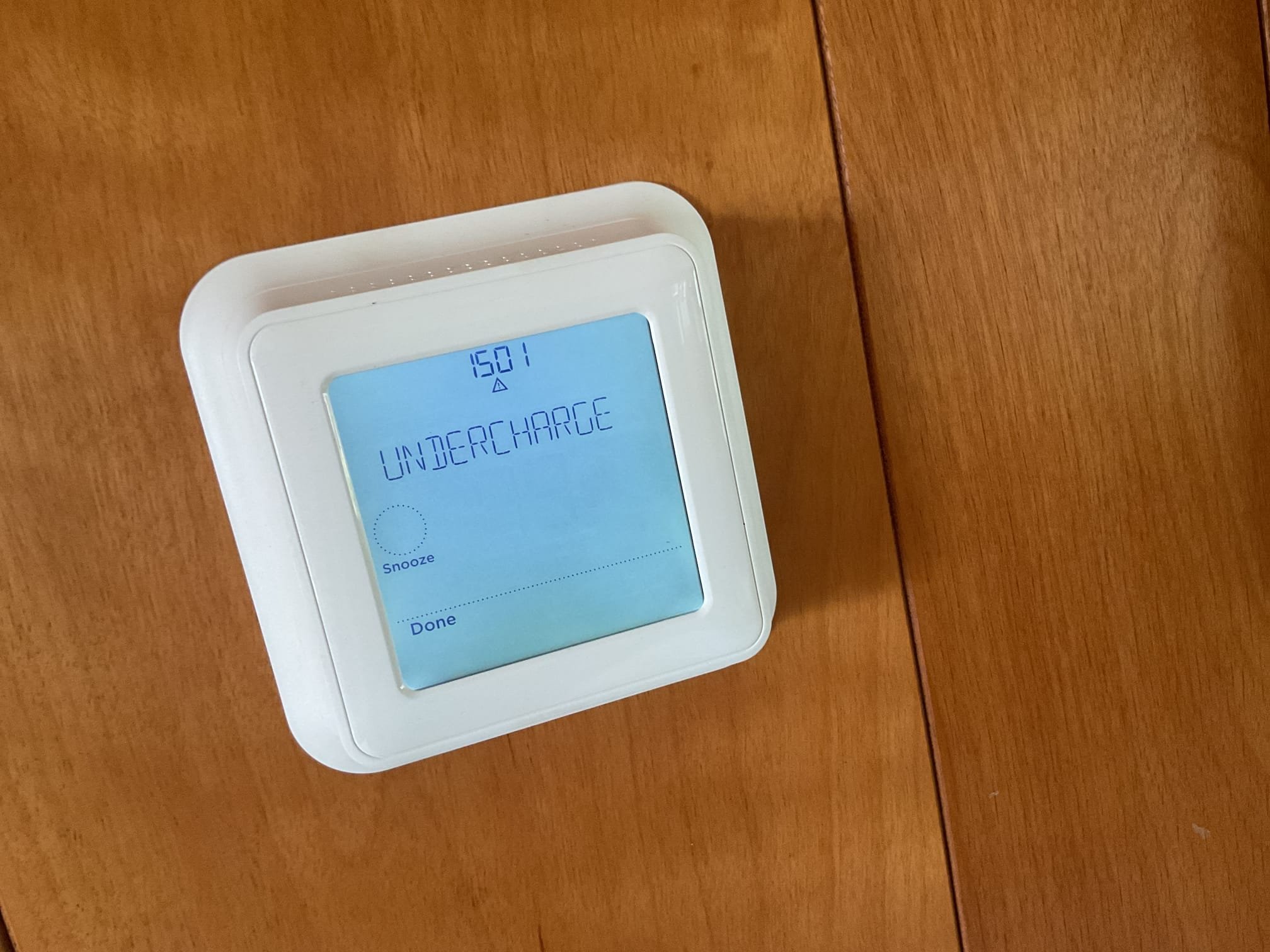 4/16/26. Found system low on charge pressures were 332/87. Recovered all refrigerant. Leak tested system. Found leak at 3/4” suction line at outdoor unit. Repaired fitting and used 3/4” purple ring. Re pressure tested, no leaks found. Added in 18 lbs 4 ozs of r454b. Refrigerant pressures are now 400/142. System is working properly at time of service. 