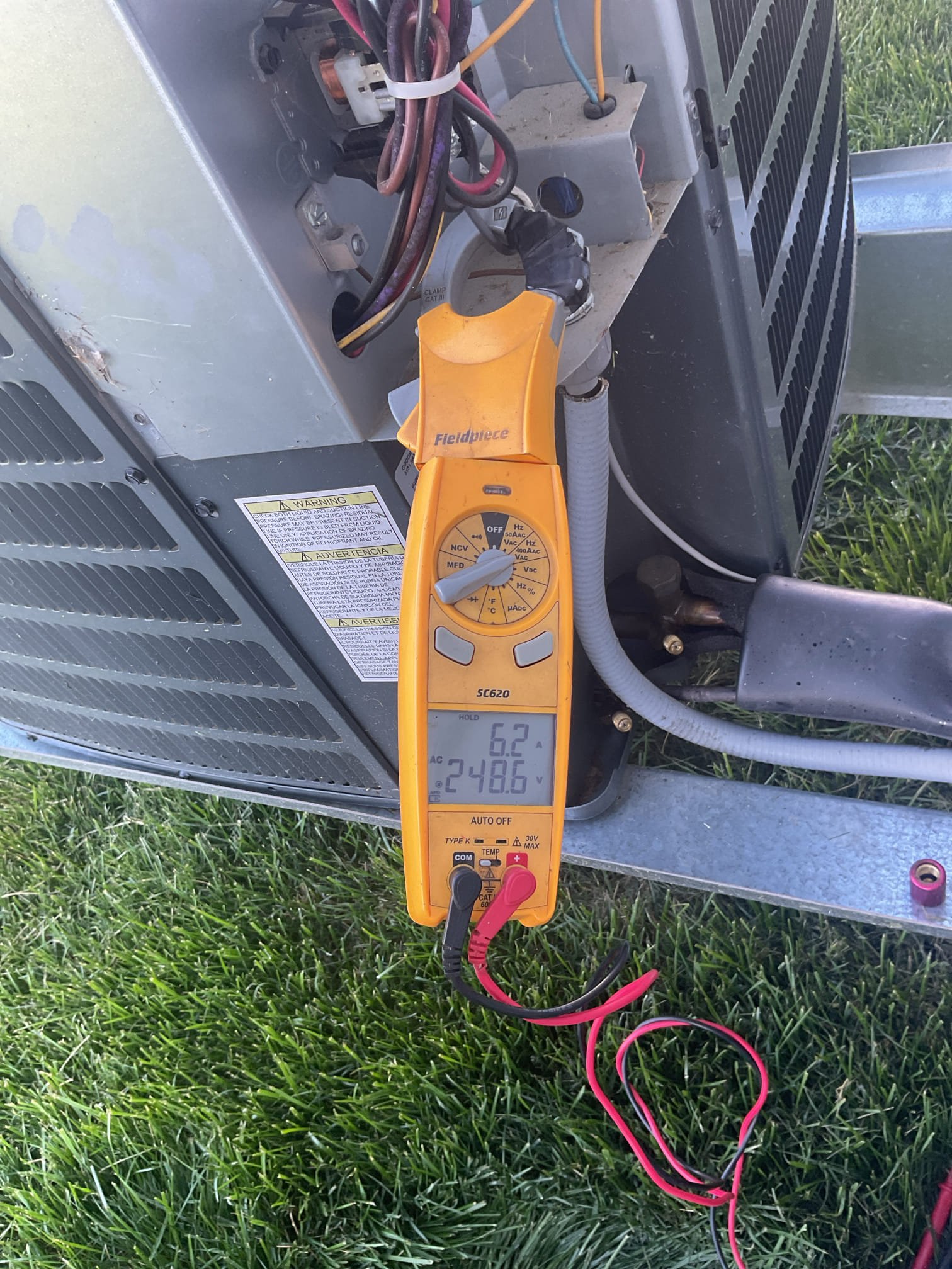 Luis 4-20-26 customer called in for no cooling, found thermostat to heat, I switched thermostat to cooling and test AC operation air-conditioning outside came on and the indoor blower also came on after troubleshooting the system refrigerant levels outdoor electrical components within range. I discovered that the condensate pump safety it’s wire to shutoff outdoor unit. When testing pump I found pump has intermittent issue with float. I provided estimate for repairs. Provided couple options to customer. Customer decided to go with minimum repairs. Replacement of condensation pump with 3/4 pvc repair to have access to pump. Anchor pump to heater cabinet so is fully level and maintenance friendly. Test pump operation ok cycle ac unit ok. Pump and float switches are now both connected to thermostat. 