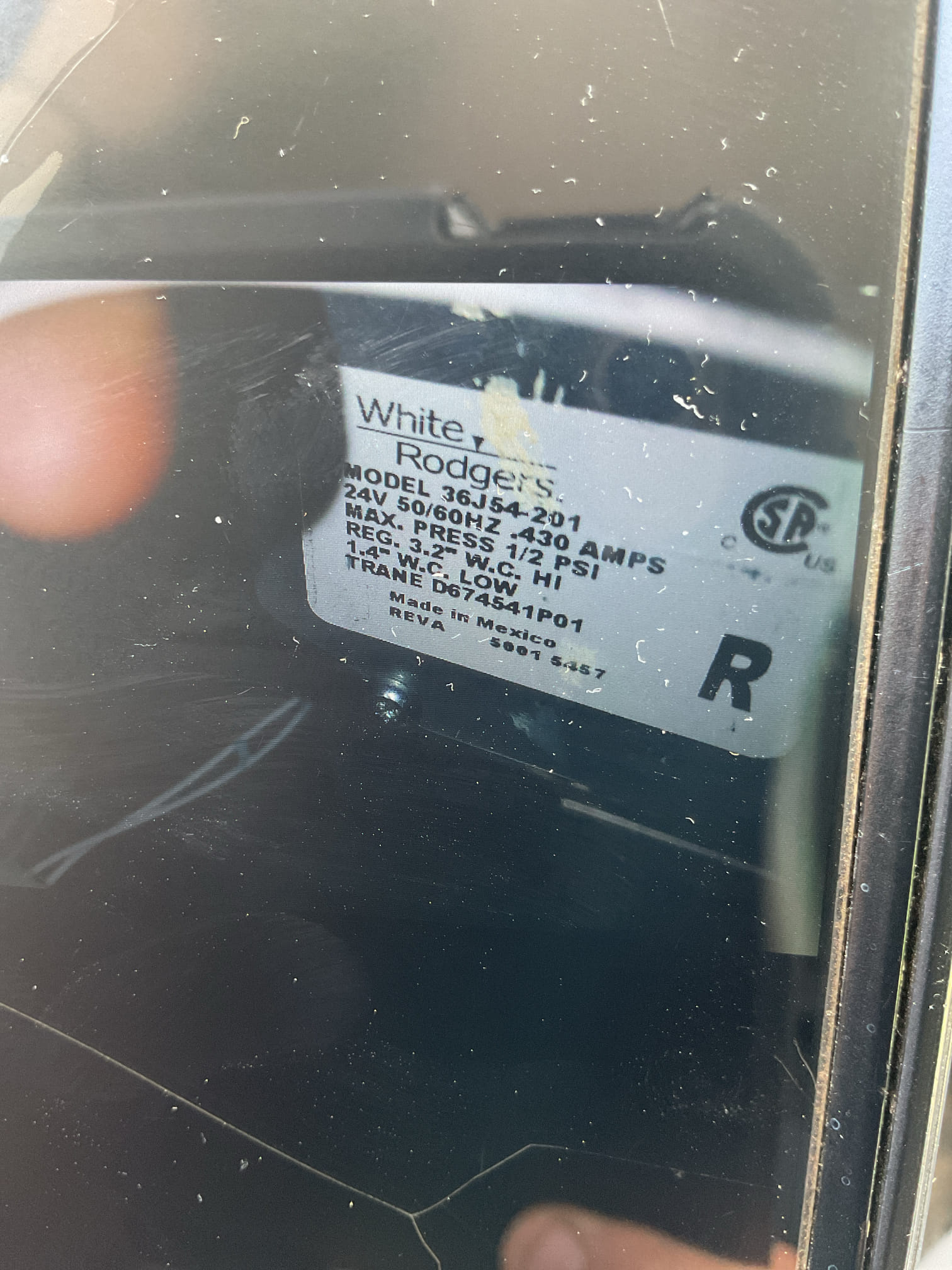 Luis 4-20-26 customer called in for gas smell. Customer contacted peco and peco found main heater gas valve leaking gas. Check gas valve outlet and verified that valve is passing gas. New valve is needed. Check incoming gas pressure 7.5 wc. I called manufacturer and order replacement part. Office to follow up w with customer tomorrow morning, provisional return visit is scheduled for tomorrow between 10 and 2. Customer has doctors appointment at 145 pm. 