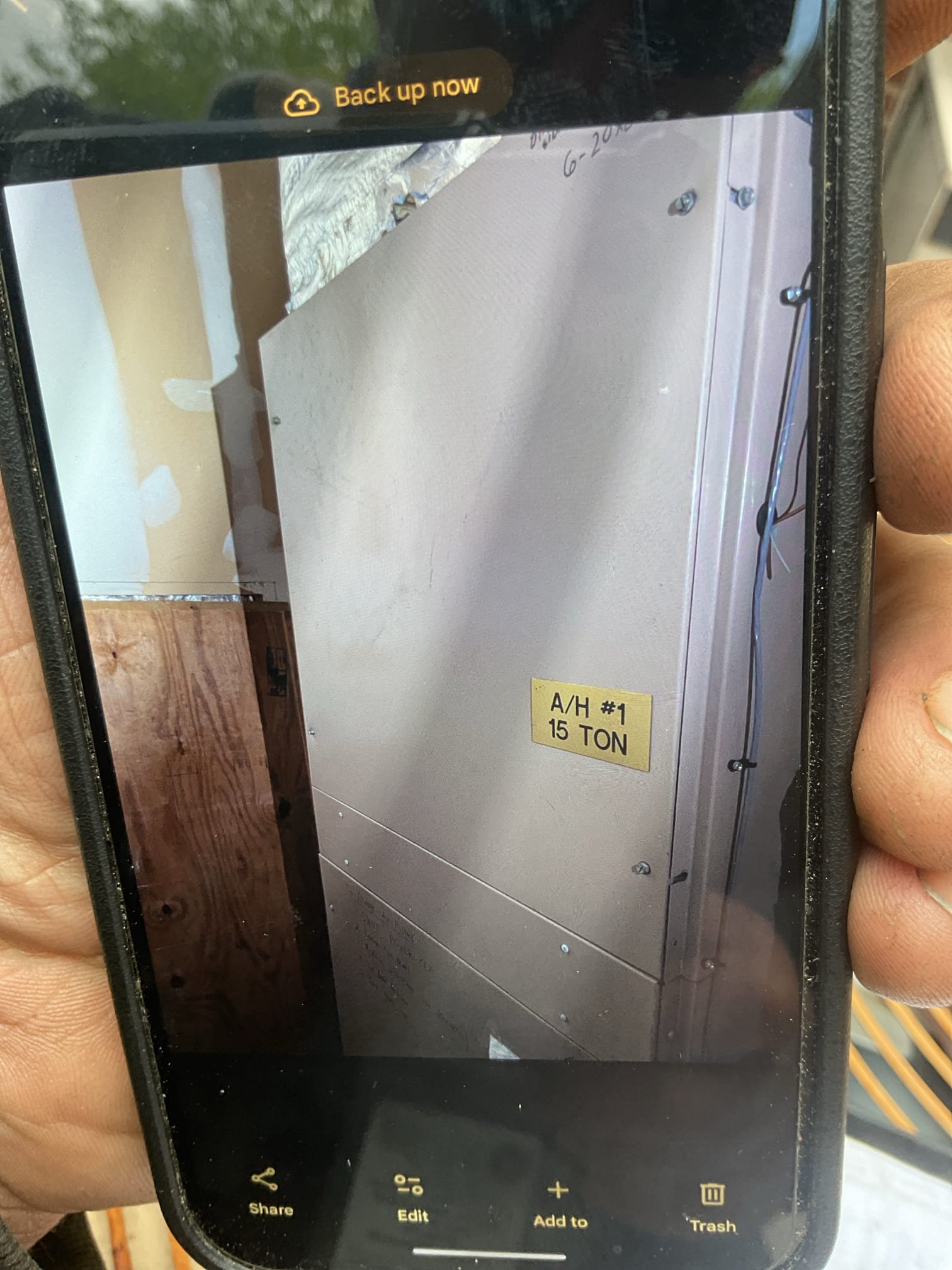 Arrived for no cooling issue with LIPP center main air handlers.

1 is 15 tons R22 I had noted it was low on refrigerant in late August 2024.
The other is 12.5 Tons R422B 

Both systems are completely empty of refrigerant.
Air handlers are accessed via mounted ladder in mechanical room. Upflow.
Air handlers will not fit through access. 
Upflow.

I discussed with Joe. Our management will schedule a site visit for him ASAP. 

I informed Mike DeFrank. 