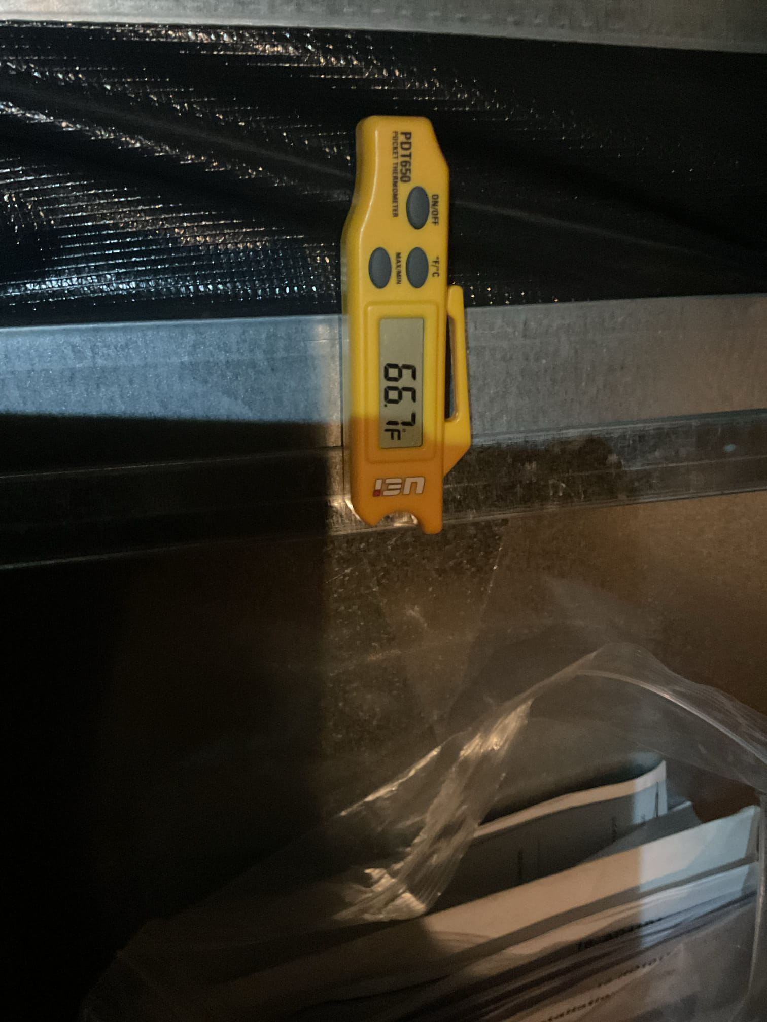 4/23/26 Dan 

I arrived to the customers home to service their 1 yr old trane a/c system . I checked the wiring connections and the voltages . I checked and replaced the indoor air filter , the filter size is 16x25x1. I Inspected the indoor coil and tested the primary drain pan and cleared and tested the water drains and traps if applicable. I Took indoor temp splits at the return and the supply  and checked the blower motor condition and operation. I looked  at the outdoor unit wiring connections and voltages . I inspected  the outdoor components and checked my unit pressures by using super heat sub cool method.  System in good operating condition at this time. 
The customer was in a meeting. I sent him a payment link for $89.00 check up. 