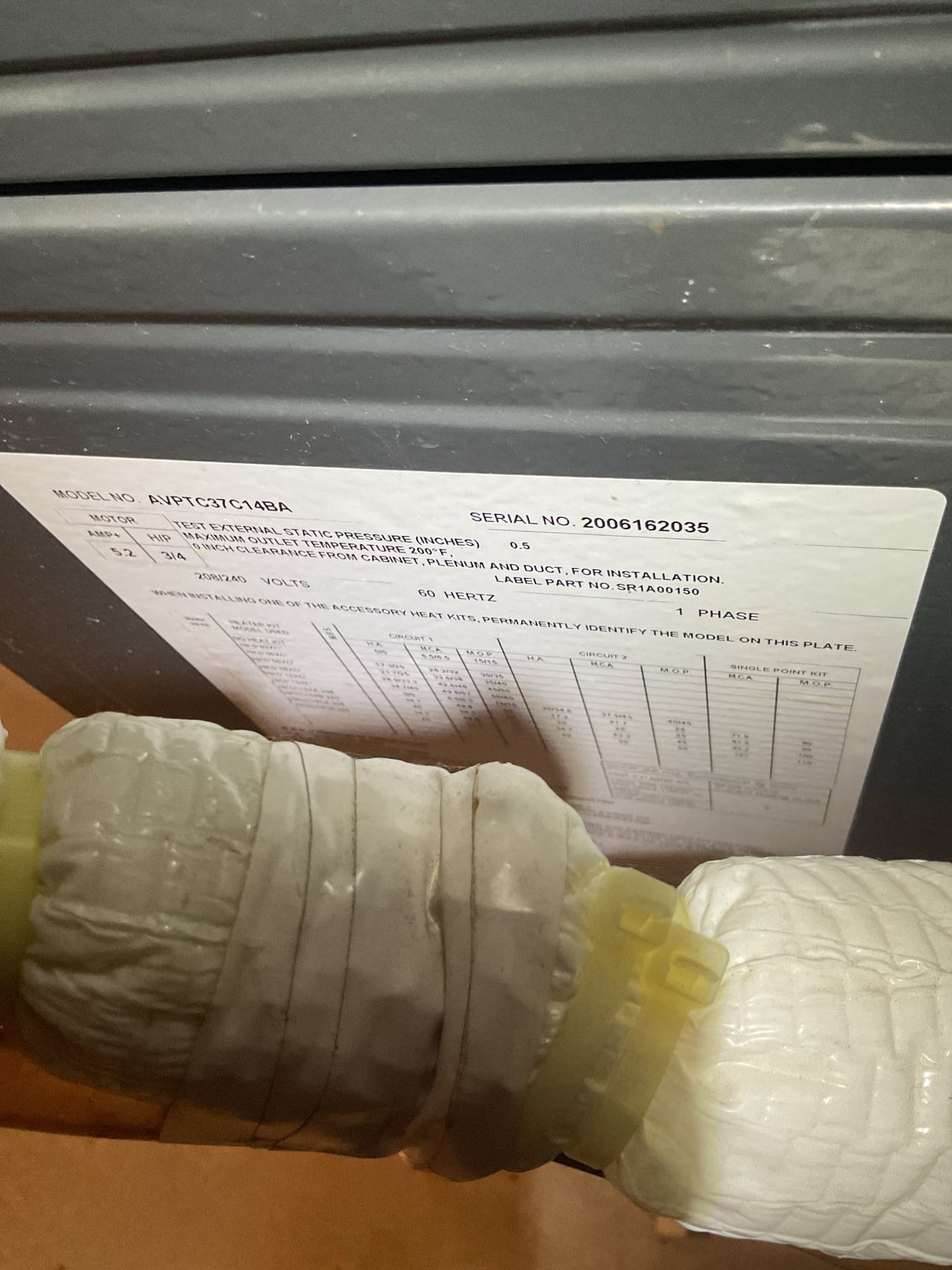 Luis 4-27-26 customer called in for burning smell. Found system off upon arrival. Reset power to unit and test operation noticed fan motor very hard to spin. Error code showing blower motor issue. Test motor and found motor failed electrical issues. Provided estimate to replace blower motor under warranty parts. I also would recommend adding surge protection to motor. Emailed estimate for both options. Office to get back to customer. 