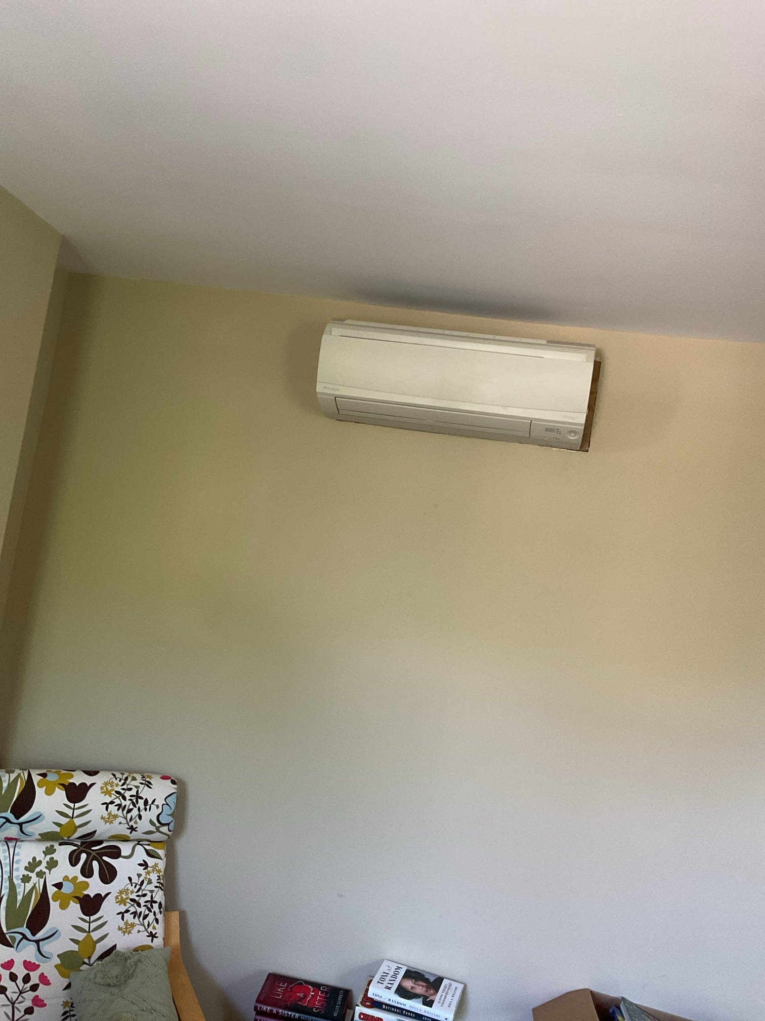 Luis 4-27-26 customer called in for no cooling. Daiken multi ductless unit, three indoor heads matching to one outdoor heat pump. Units are 10 years old. To access outdoor you need ladder, regular extension ladder. All three indoor units need coil cleanings. Main issue system is out on refrigerant, code u0. Indicating lost of refrigerant, this is major repair. leak Could be on the pipe connections or coils. Customer needs to know that there could be multiple leaks. My final recommendation is to get an estimate to replace system.  Outdoor line set does not have line hide and electrical looks to be not well maintained. 