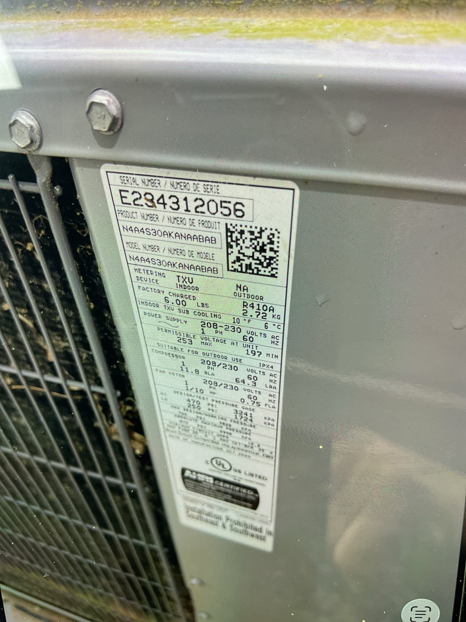 Went out to inspect main system for the home and found that it needs to be replaced. All information was provided to Joe 

Found dead cat in indoor unit .  System needs replaced .  We also need to move two supply toe kick registers which are 6” and 4x10 .  We have to change them to 4x8 x 6 “  90 boots 

We need to order (2) 4 x 8 x 6” 90 boots , 15ft of hard pipe , (8) 90 elbows ,  6” flex , 3 1/4 x8 stack ( five ft piece)

I took pictures of system and dimensions in service titan .  

I also just installed a Honeywell S 1200 thermostat.

System will need new return drop and aprilaire 413 cased filter installed 
