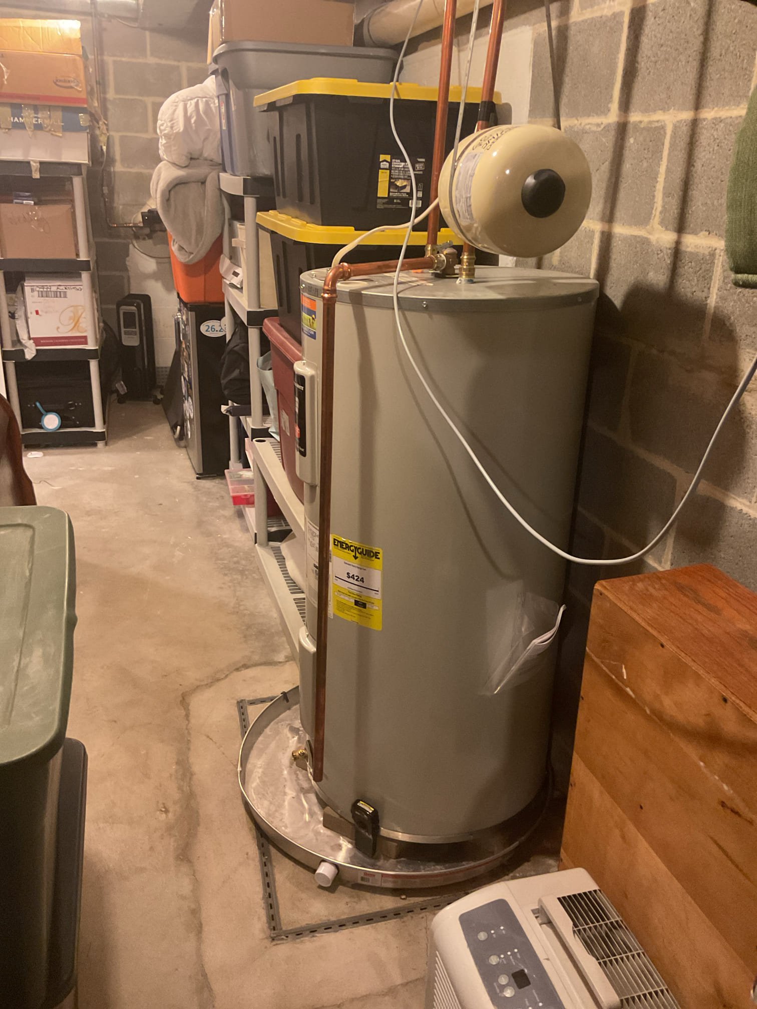 
5/5/26 Dan 
A/c check up 
I arrived to the customers home to service their 9 yr old Amana a/c system . I checked the wiring connections and the voltages . I checked and replaced the indoor air filter , the filter size is 16x25x1. I Inspected the indoor coil and tested the primary drain pan and cleared and tested the water drains and traps if applicable. I Took indoor temp splits at the return and the supply  and checked the blower motor condition and operation. I looked  at the outdoor unit wiring connections and voltages . I inspected  the outdoor components and checked my unit pressures by using super heat sub cool method.  System in good operating condition at this time. I did leave some water safety estimates for the customer to review. Collected for service contract renewal for $189.00 


Water heater check up 
I started with taking photos of the Bradford white  water heater and the name plate and recording the model and serial numbers in service titan, if not already listed. I l